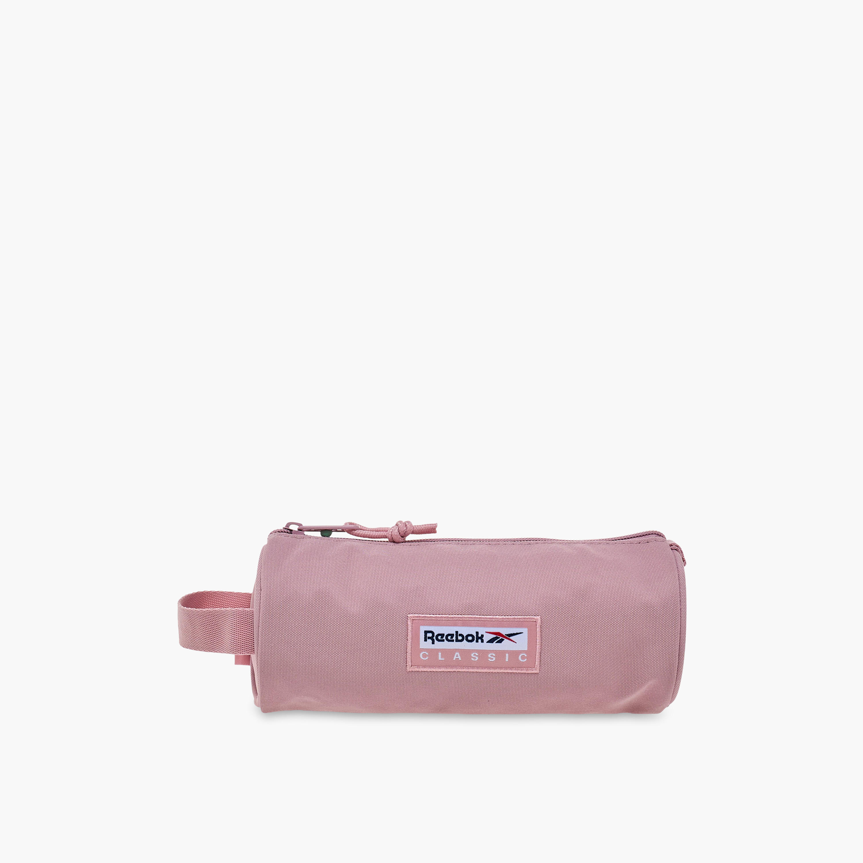 Reebok Applique Detail Pencil Pouch with Zip Closure-school-stationery-pencilcases-image-1