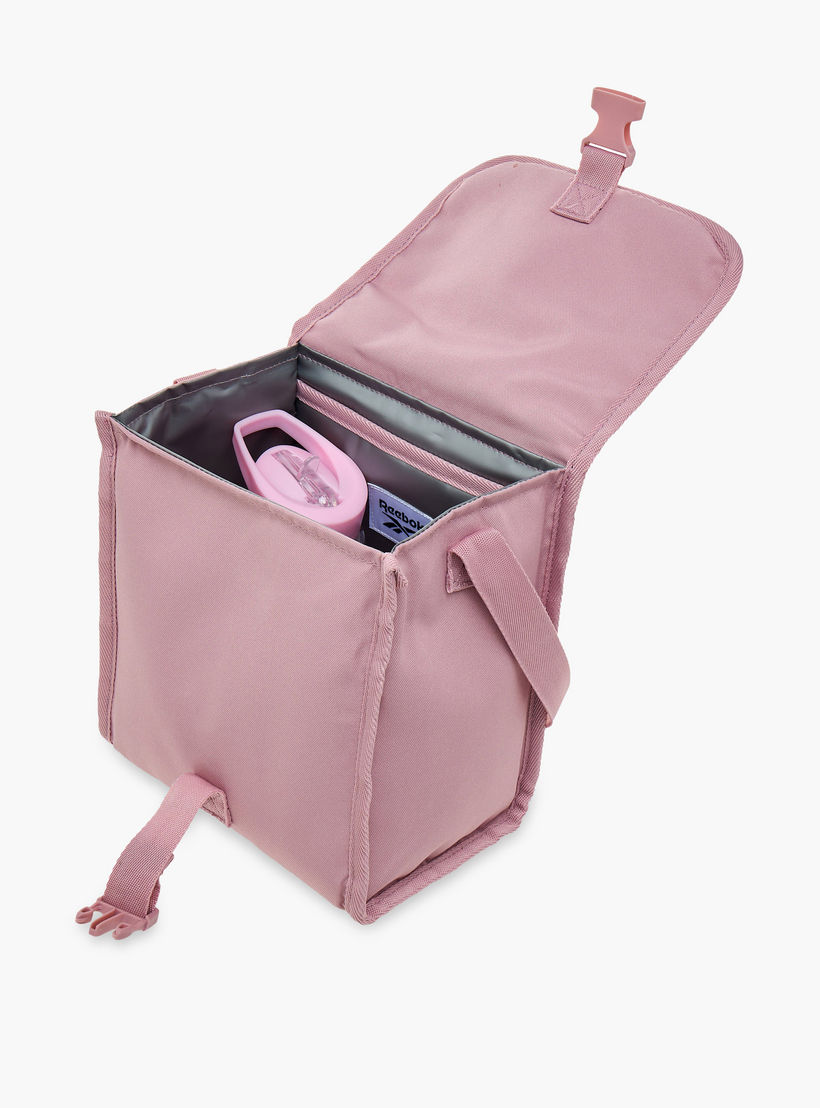 Reebok Logo Applique Lunch Bag with Buckle Closure-school-lunchessentials-lunchbags-image-7