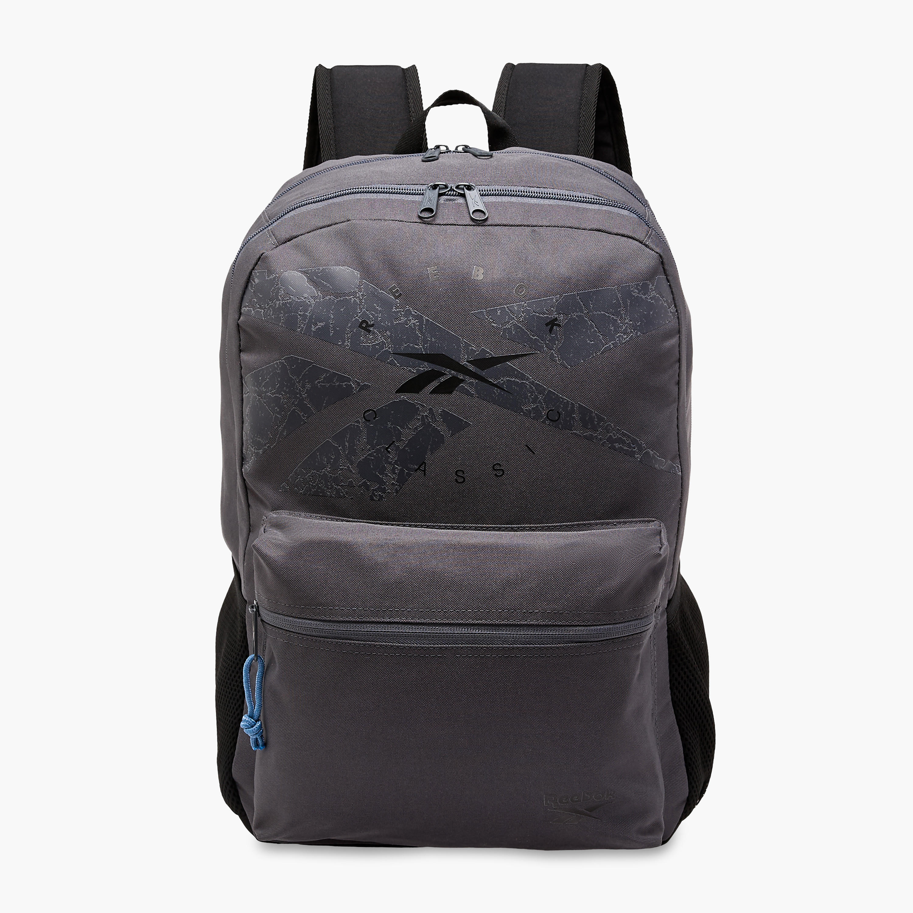 شنطة ظهر بحمالات قابلة للتعديل وسحاب إغلاق وطبعات شعار من ريبوك ستام - 20×23×14 سم-school-bagsandbackpacks-backpacks-image-1