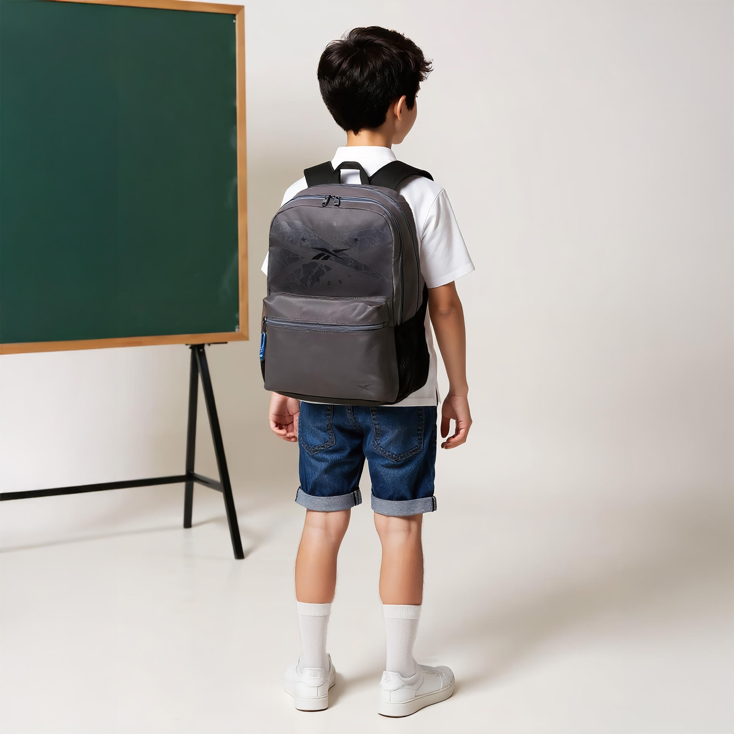 شنطة ظهر بحمالات قابلة للتعديل وسحاب إغلاق وطبعات شعار من ريبوك ستام - 20×23×14 سم-school-bagsandbackpacks-backpacks-image-3