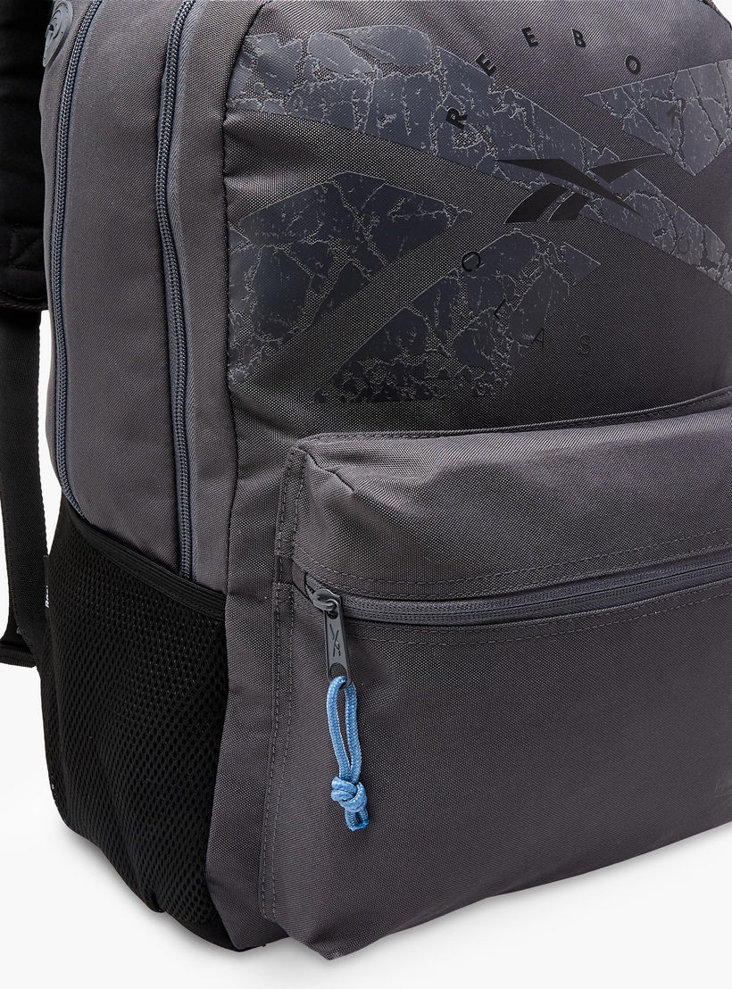 شنطة ظهر بحمالات قابلة للتعديل وسحاب إغلاق وطبعات شعار من ريبوك ستام - 20×23×14 سم-school-bagsandbackpacks-backpacks-image-9