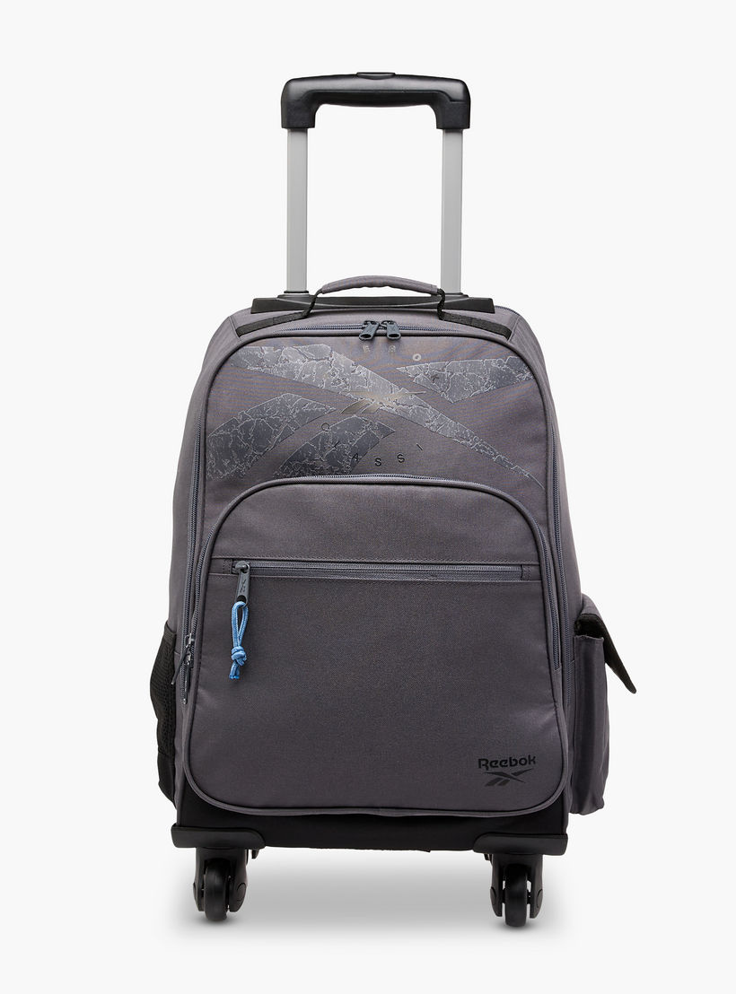 Reebok Solid Trolley Bag for Boys 8-13 Years with Retractable Handle -school-bagsandbackpacks-trolleybags-image-1