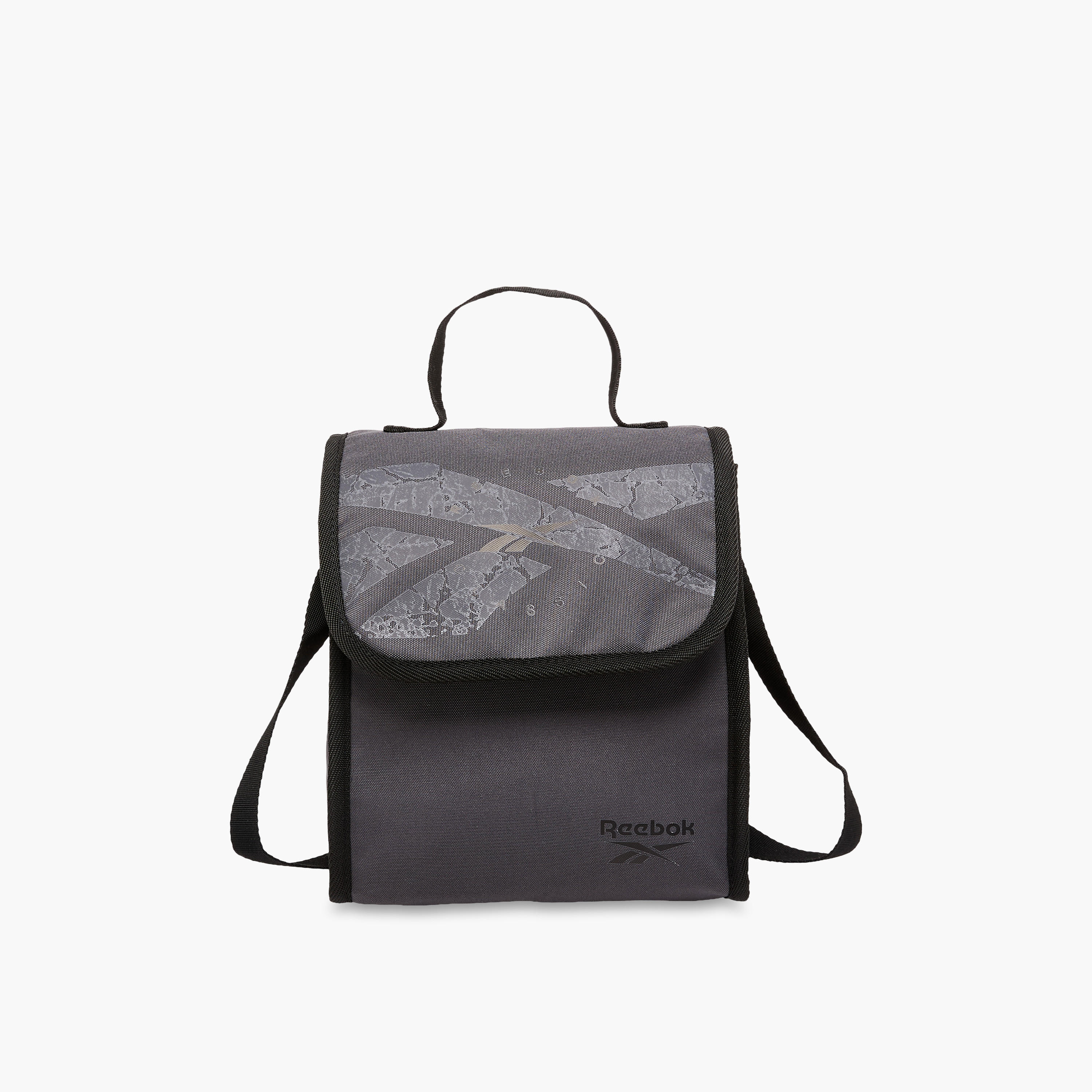 Reebok Stam Logo Print Lunch Bag with Adjustable Strap-school-lunchessentials-lunchbags-image-1