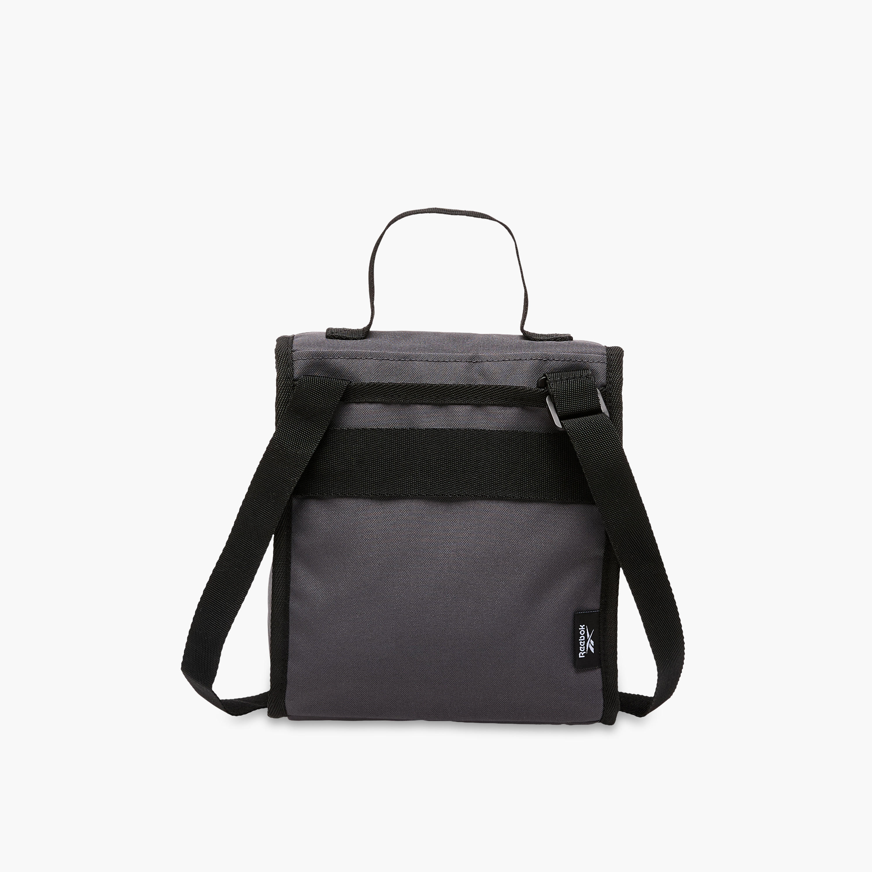 Reebok Stam Logo Print Lunch Bag with Adjustable Strap-school-lunchessentials-lunchbags-image-3