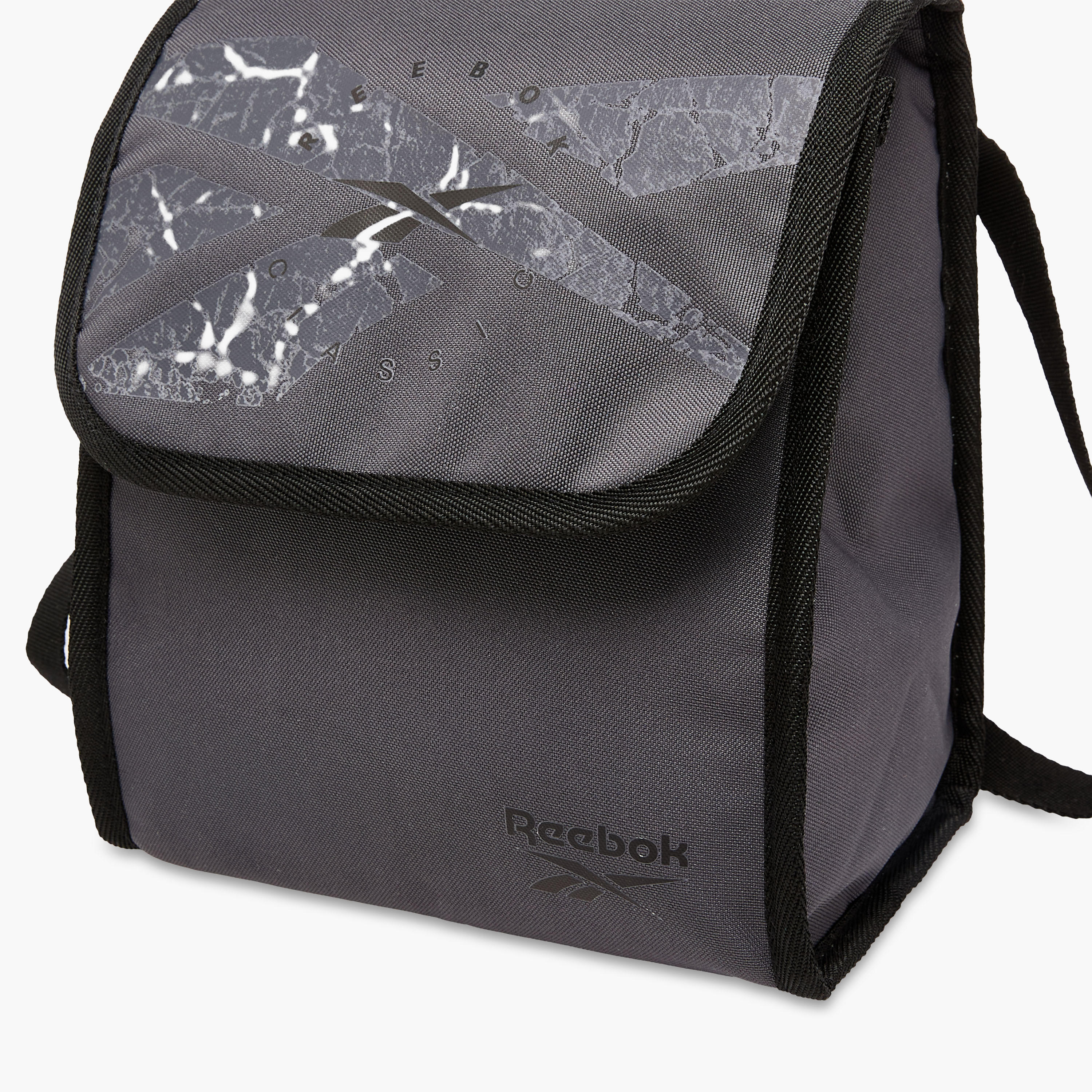 Reebok Stam Logo Print Lunch Bag with Adjustable Strap-school-lunchessentials-lunchbags-image-5