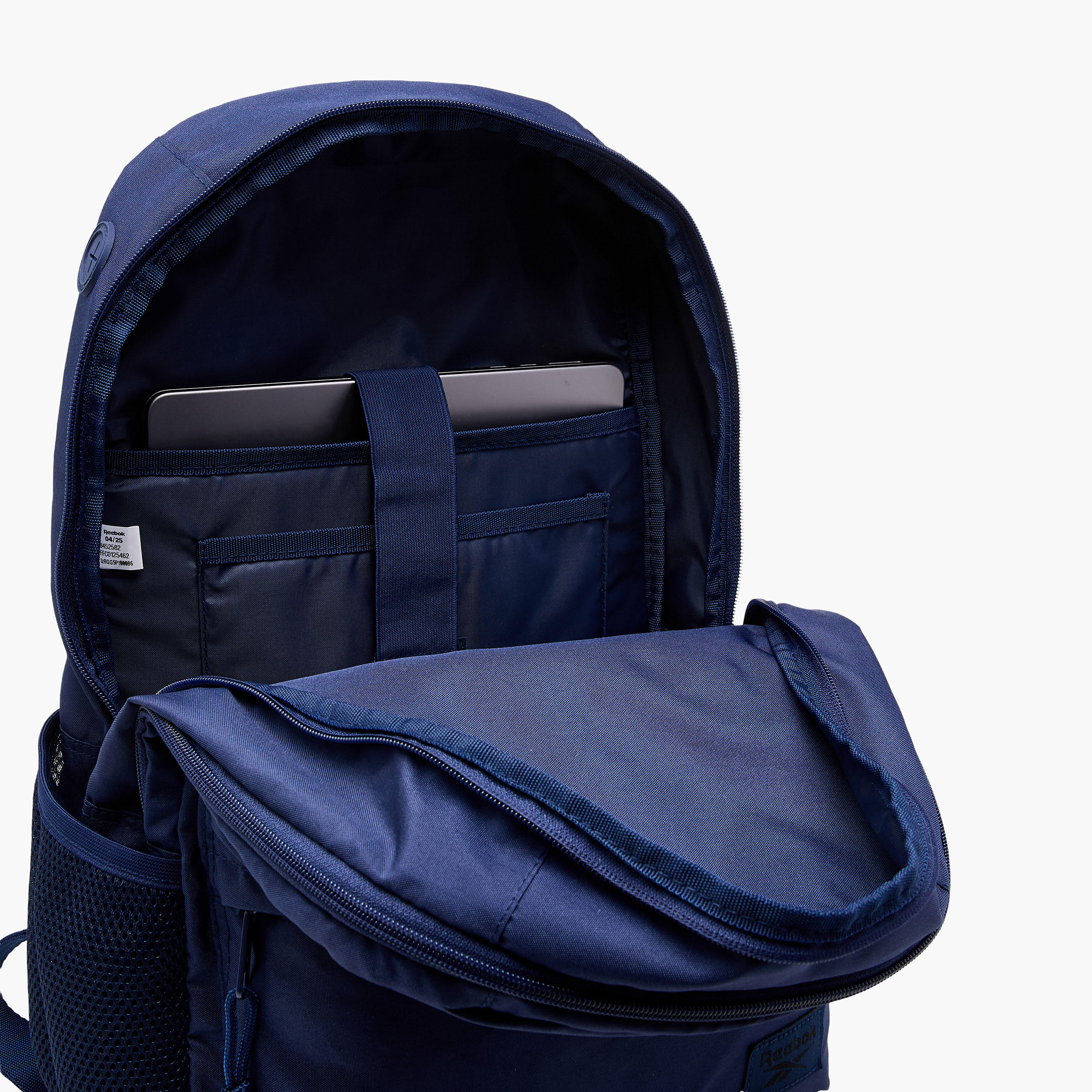 Reebok Melbourne Logo Print Backpack with Adjustable Straps and Zip Closure - 33x44x21 cms-school-bagsandbackpacks-backpacks-image-12