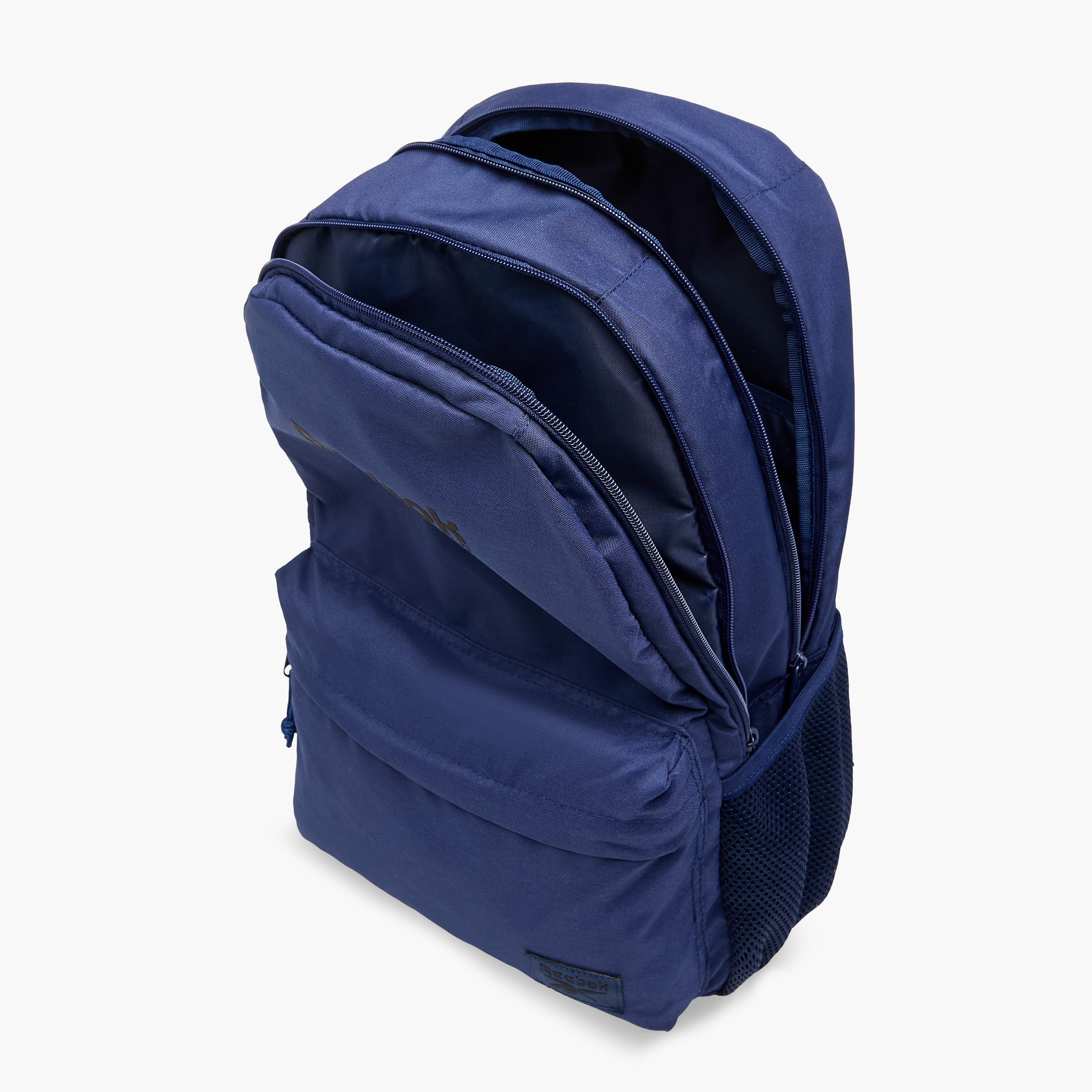 Reebok Melbourne Logo Print Backpack with Adjustable Straps and Zip Closure - 33x44x21 cms-school-bagsandbackpacks-backpacks-image-11