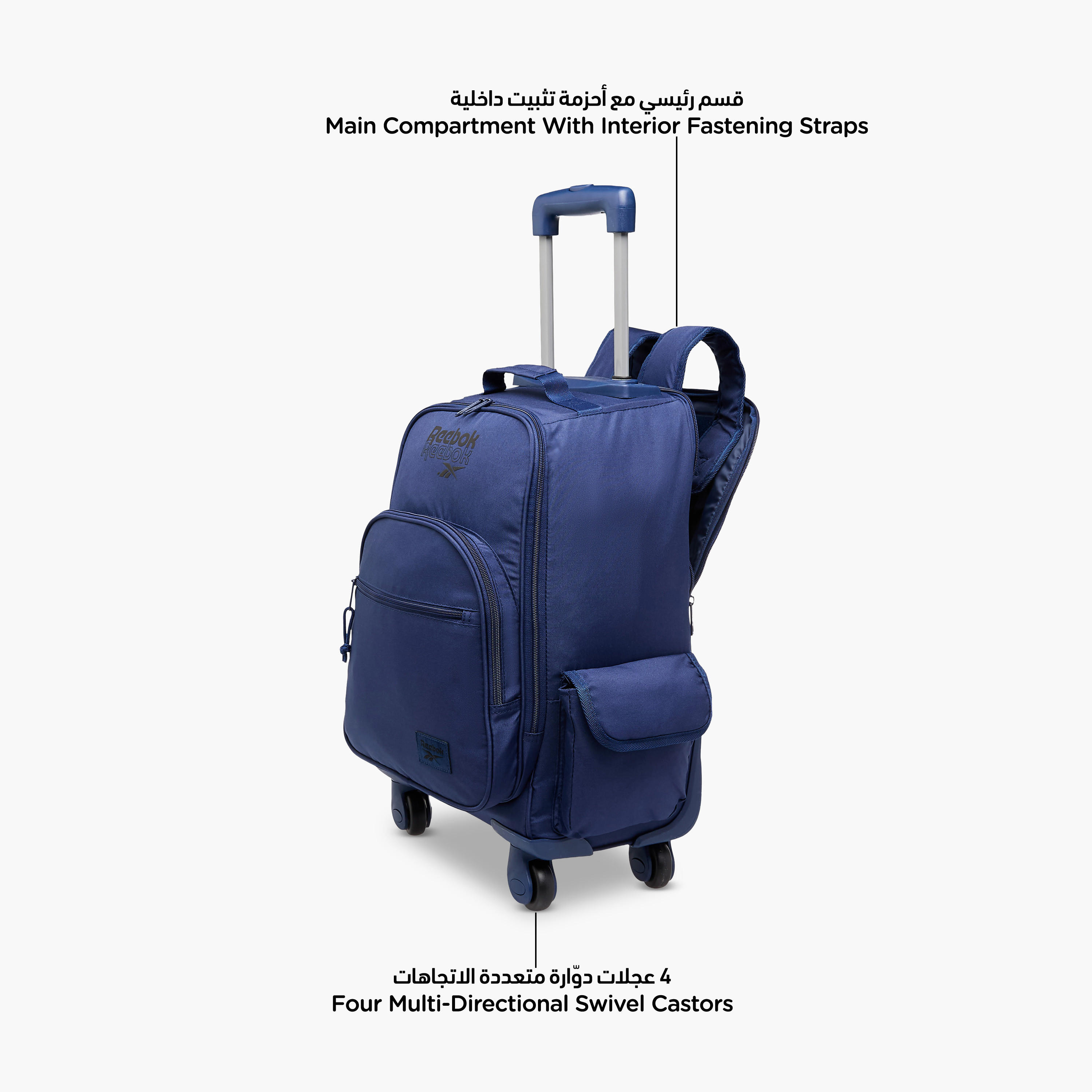 Reebok Solid Trolley Bag for Boys 8-13 Years with Retractable Handle -school-bagsandbackpacks-trolleybags-image-8