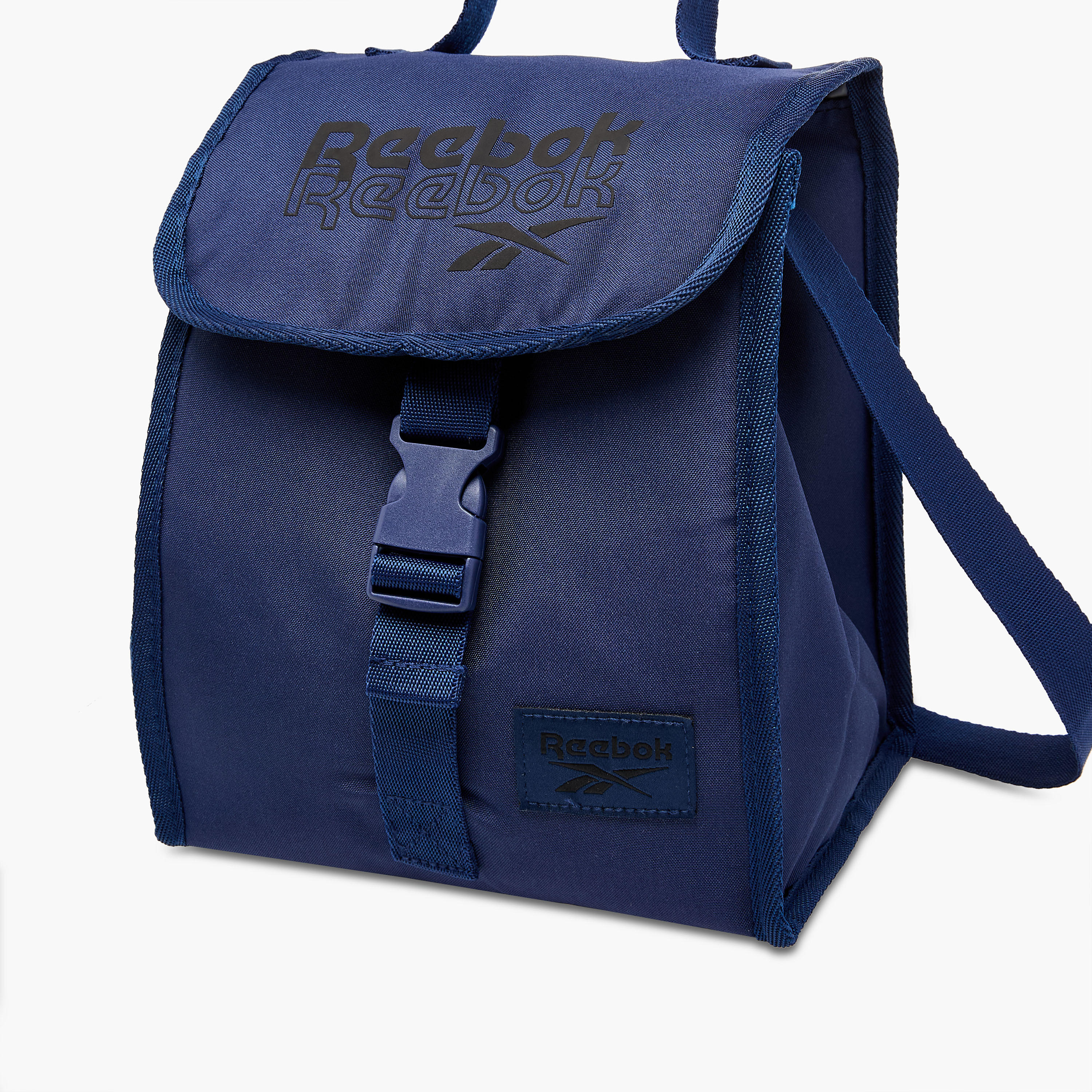 Reebok Melbourne Logo Print Lunch Bag with Buckle Closure-school-lunchessentials-lunchbags-image-5