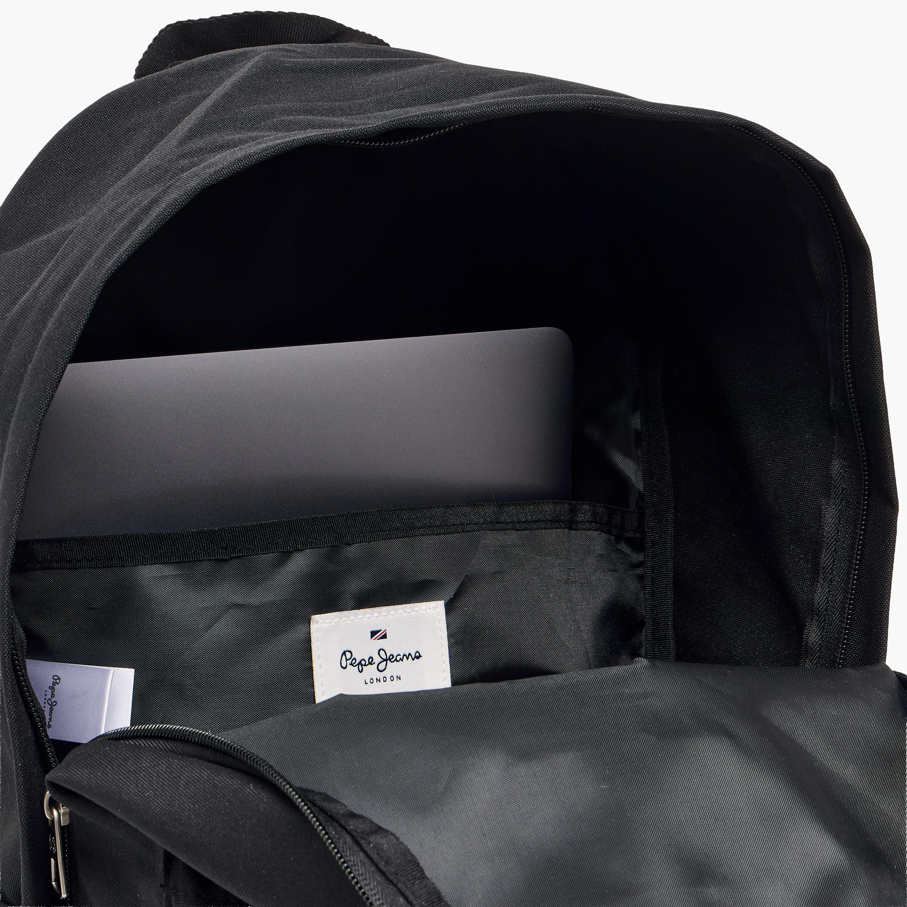 Pepe Jeans Textured Backpack with Adjustable Shoulder Straps - 33x44x21 cms-school-bagsandbackpacks-backpacks-image-12