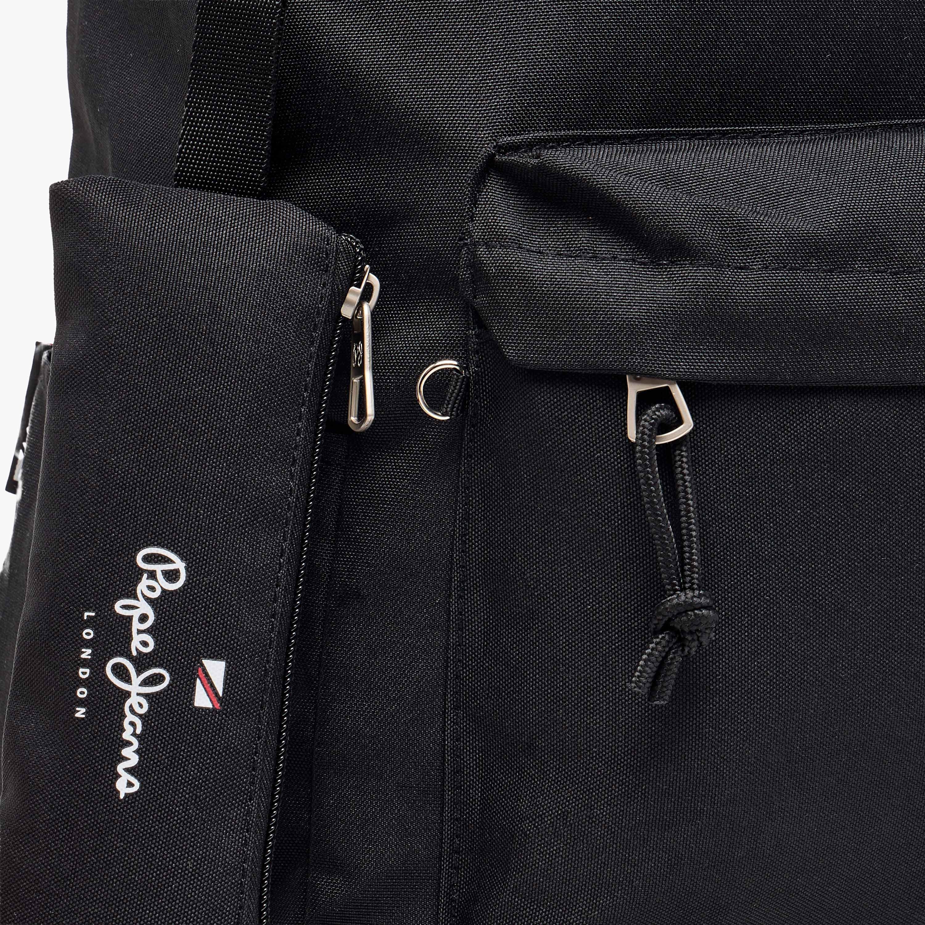 Pepe Jeans Textured Backpack with Adjustable Shoulder Straps -  33x44x21 cms-school-bagsandbackpacks-backpacks-image-9
