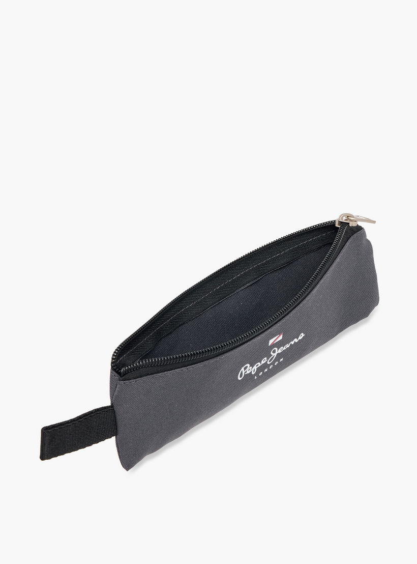 شنطة ظهر سادة بحمالات قابلة للتعديل ومقلمة صغيرة من بيبي جينز - 33x44x21 سم-school-bagsandbackpacks-sets-image-15