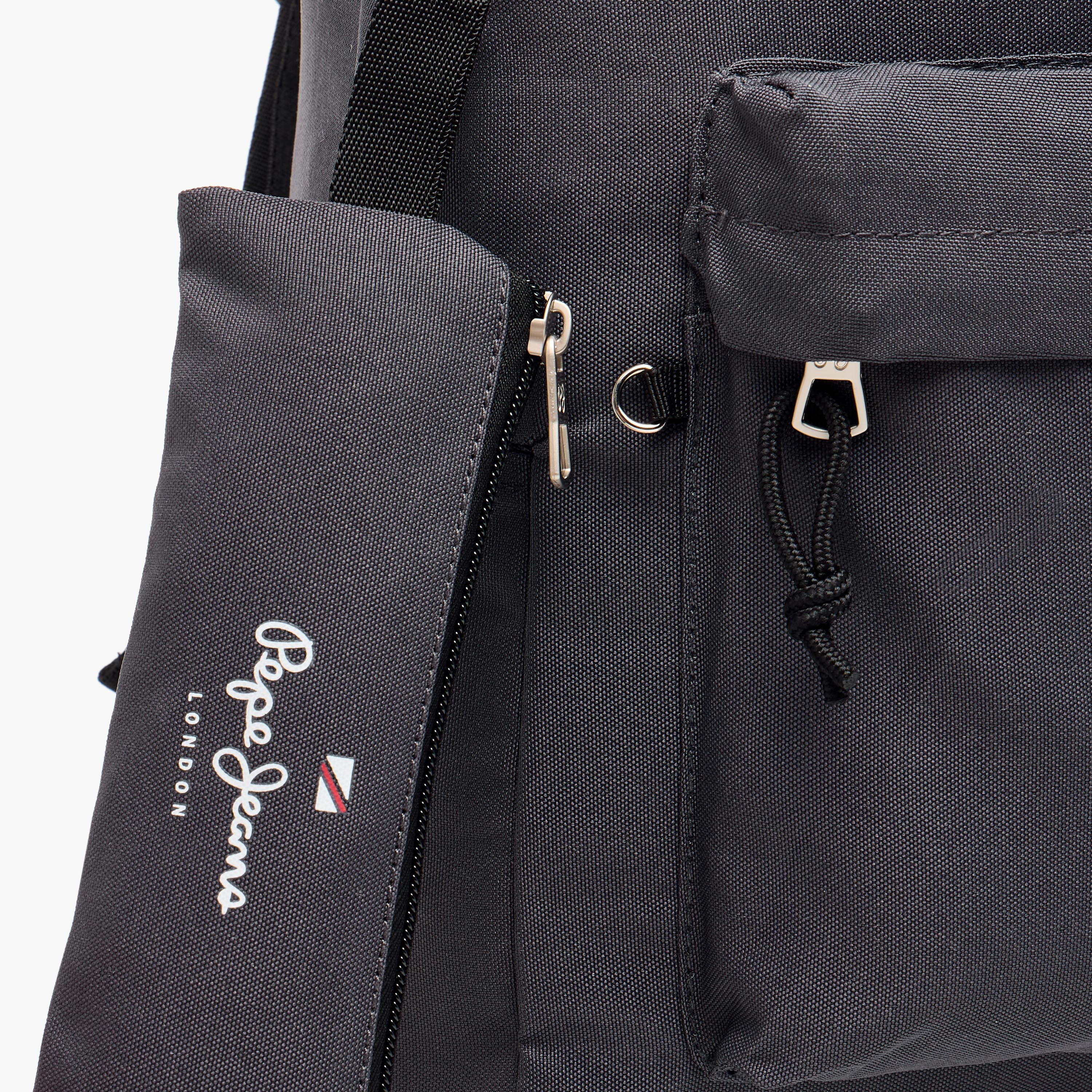 Pepe Jeans Solid Backpack with Adjustable Strap and Pencil Pouch - 33x44x21 cms-school-bagsandbackpacks-sets-image-10
