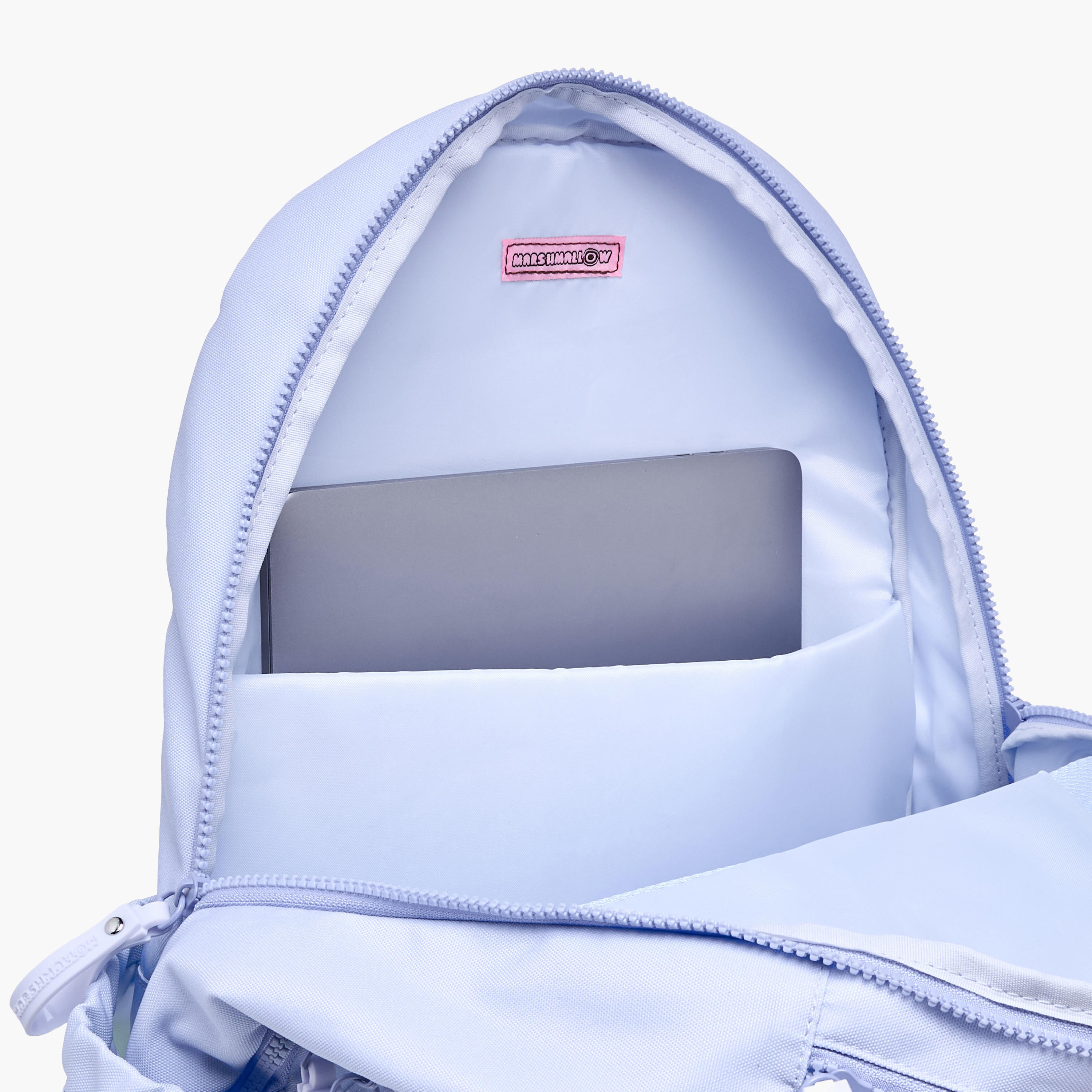 شنطة ظهر بطبعات زهور وحمّالات قابلة للتعديل وسحاب إغلاق من مارشميلو - 33×43×16 سم.-school-bagsandbackpacks-backpacks-image-12