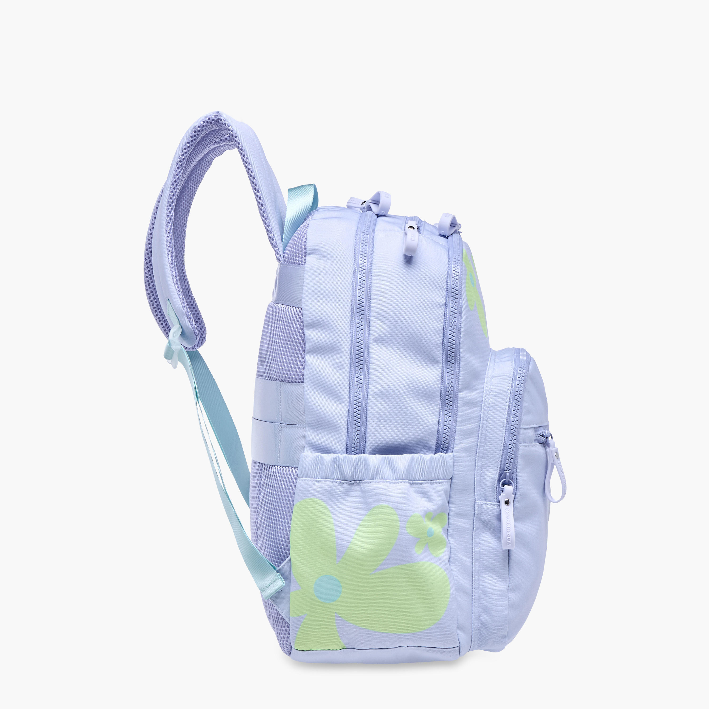 شنطة ظهر بطبعات زهور وحمّالات قابلة للتعديل وسحاب إغلاق من مارشميلو - 33×43×16 سم.-school-bagsandbackpacks-backpacks-image-5