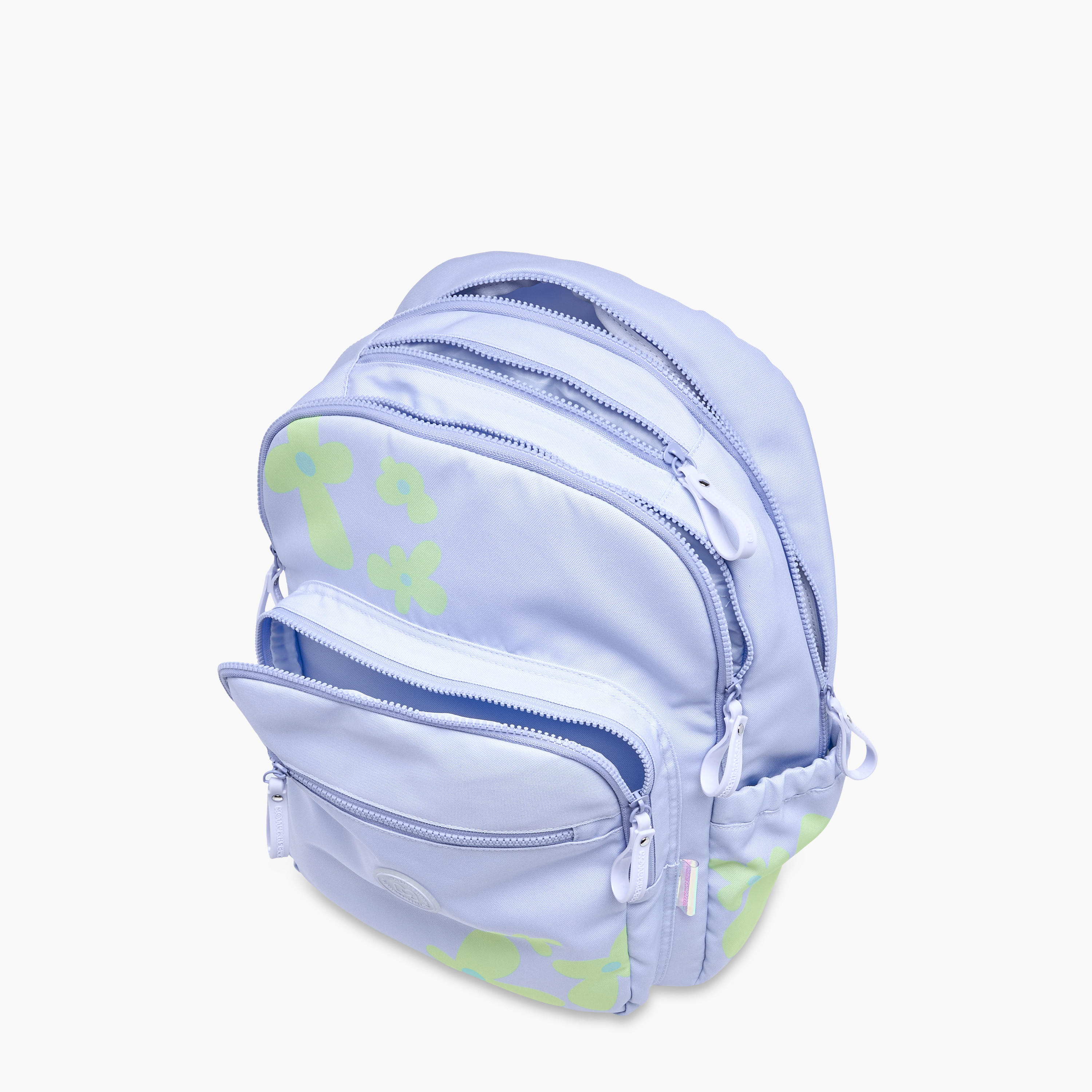 شنطة ظهر بطبعات زهور وحمّالات قابلة للتعديل وسحاب إغلاق من مارشميلو - 33×43×16 سم.-school-bagsandbackpacks-backpacks-image-11
