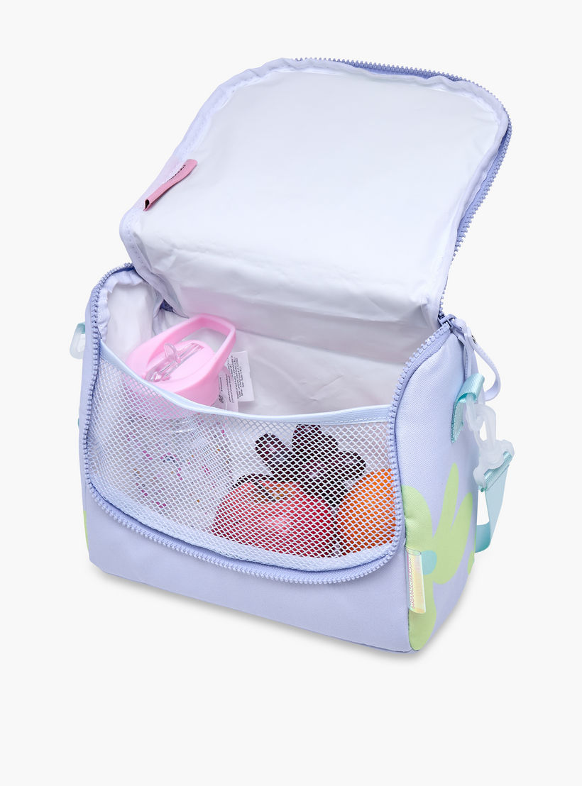 MARSHMALLOW Floral Print Lunch Bag with Detachable Strap and Zip Closure-school-lunchessentials-lunchbags-image-7