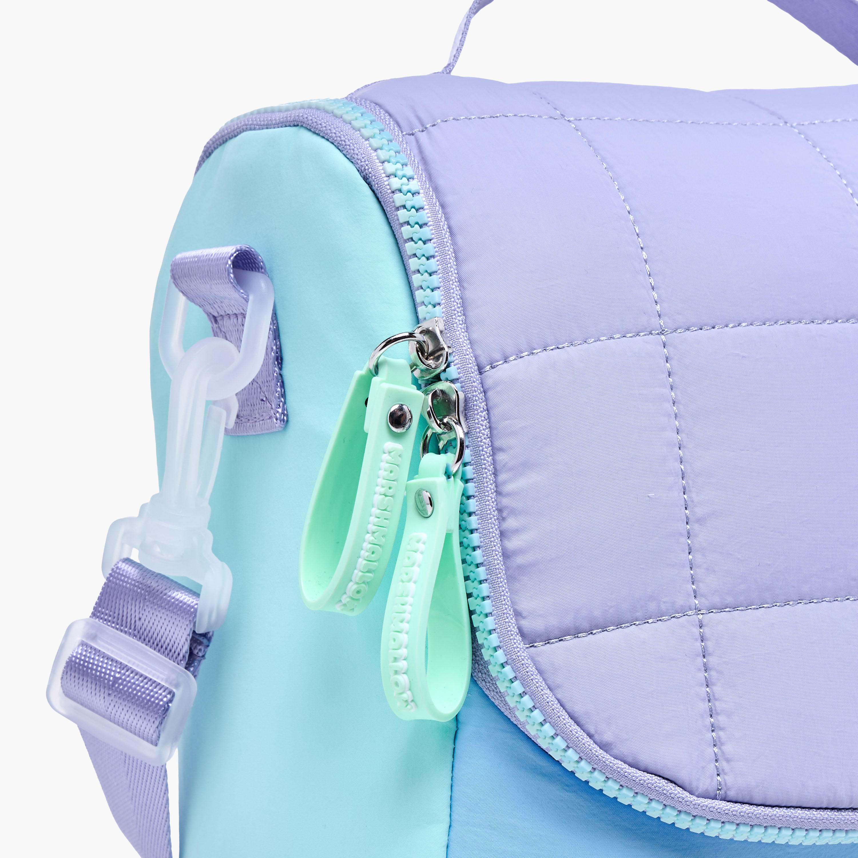 MARSHMALLOW Colourblock Lunch Bag with Zip Closure-school-lunchessentials-lunchbags-image-5