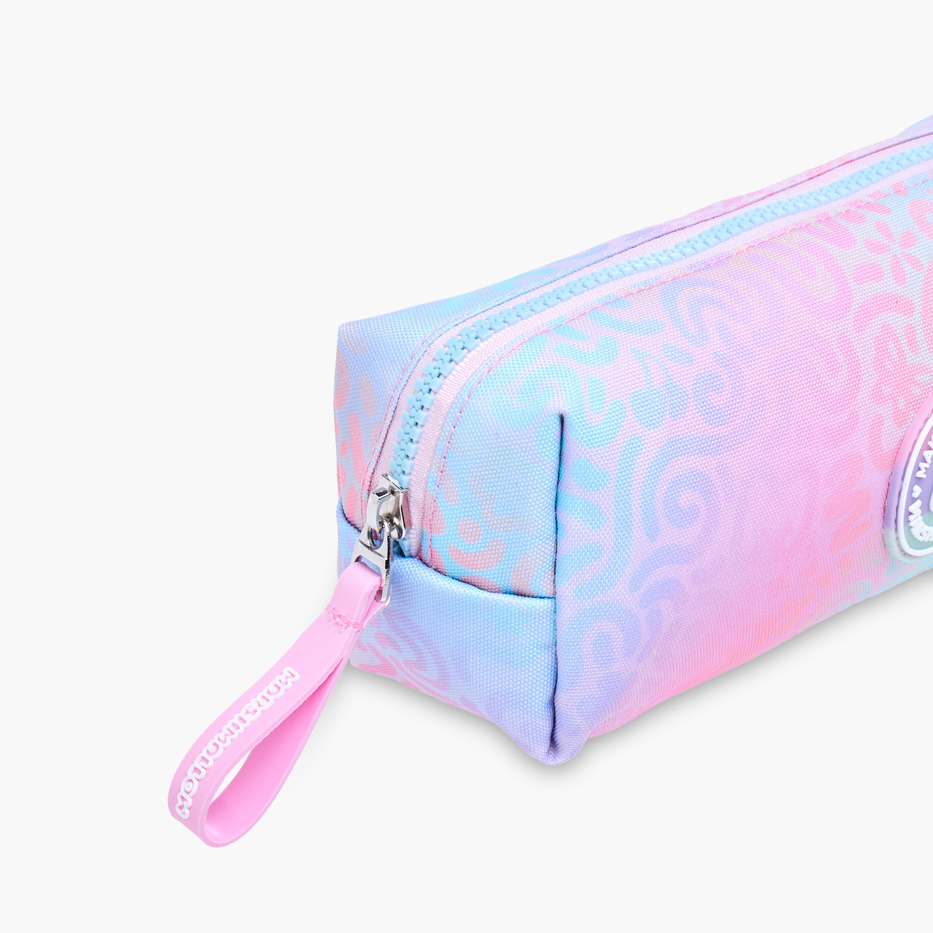 MARSHMALLOW Iris Printed Pencil Pouch with Zip Closure-school-stationery-pencilcases-image-3