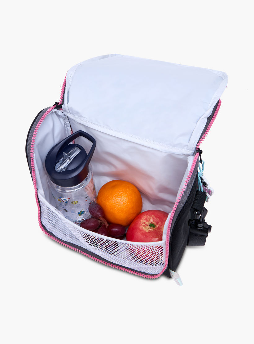 MARSHMALLOW Stellar Slogan Applique Lunch Bag with Zip Closure-school-lunchessentials-lunchbags-image-7