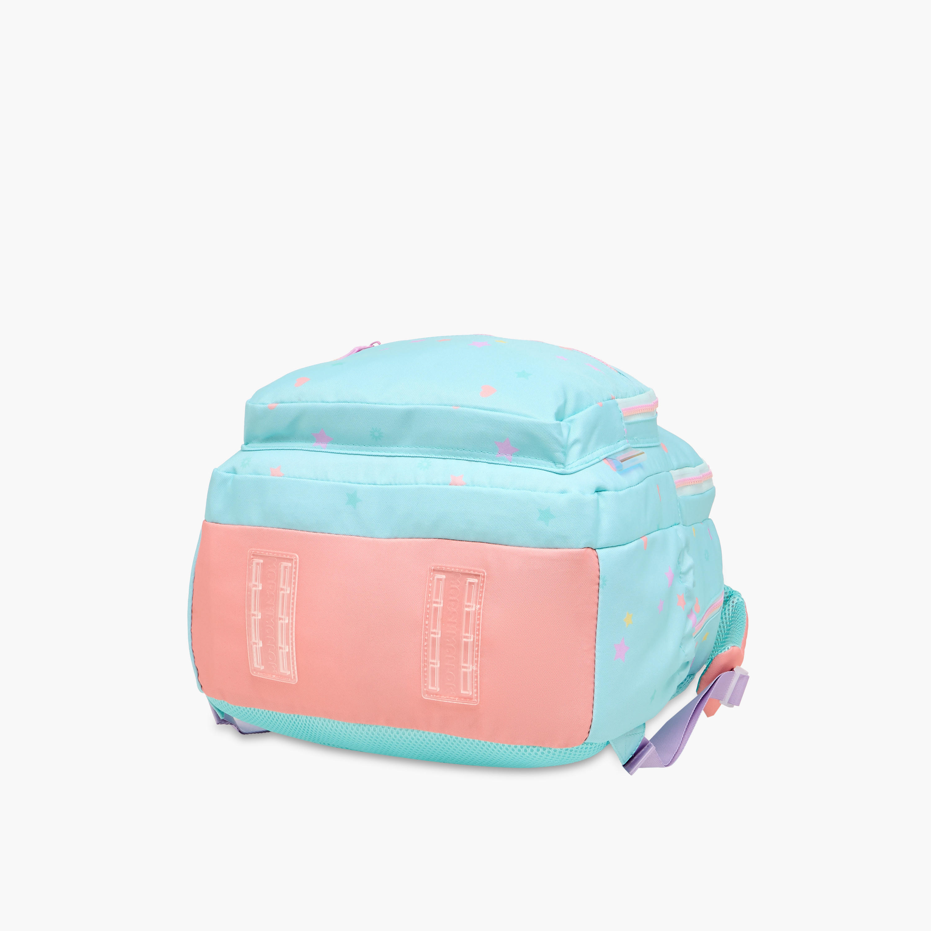 MARSHMALLOW All-Over Star Print Backpack with Adjustable Straps and Zip Closure - 33x43x16 cms-school-bagsandbackpacks-backpacks-image-11