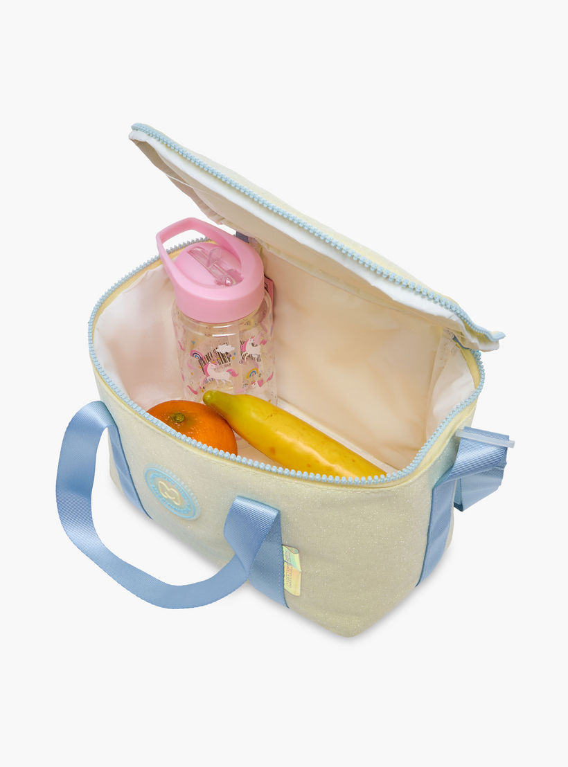 MARSHMALLOW Tiara Applique Detail Lunch Bag with Zip Closure-school-lunchessentials-lunchbags-image-7