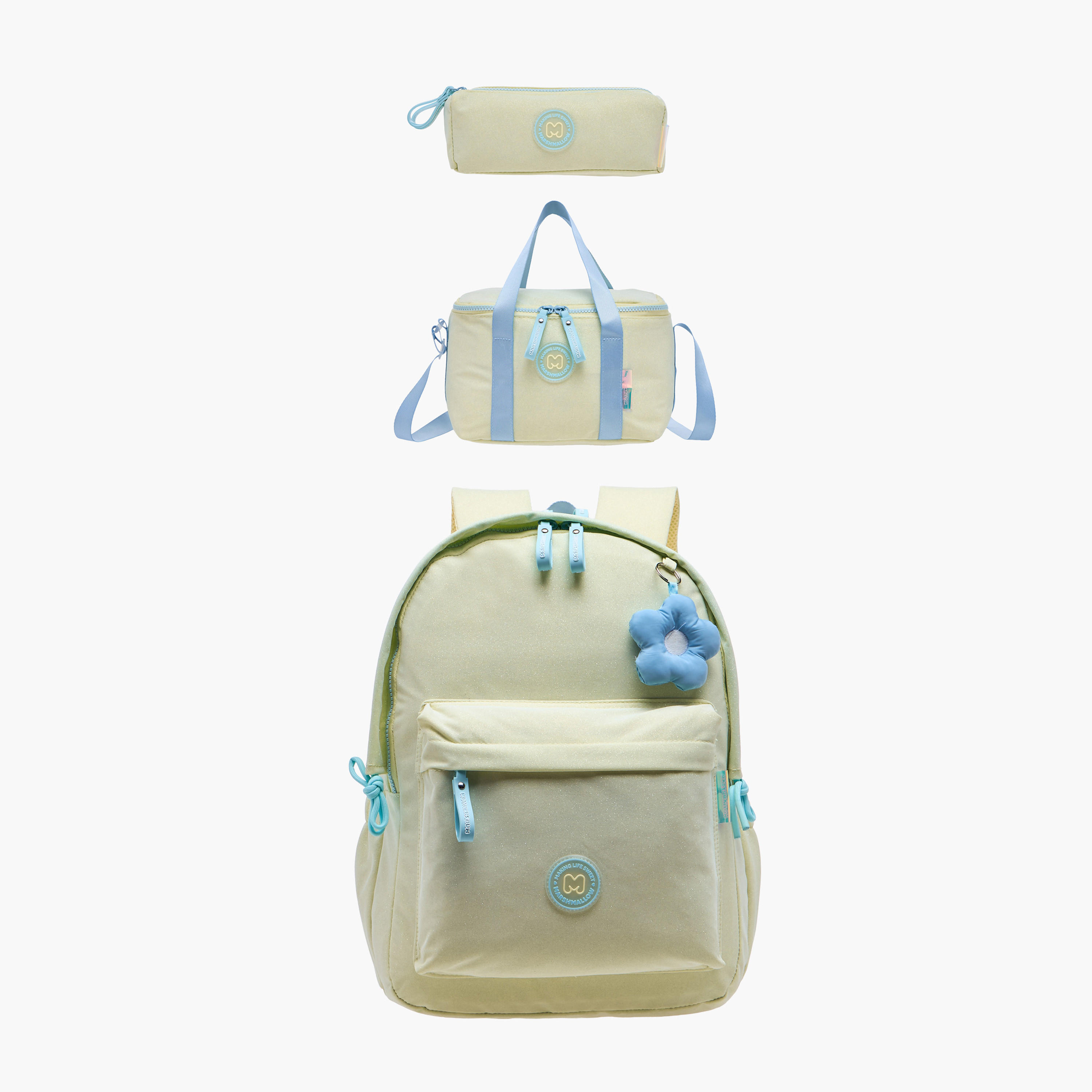 MARSHMALLOW Tiara Applique Detail Lunch Bag with Zip Closure-school-lunchessentials-lunchbags-image-8