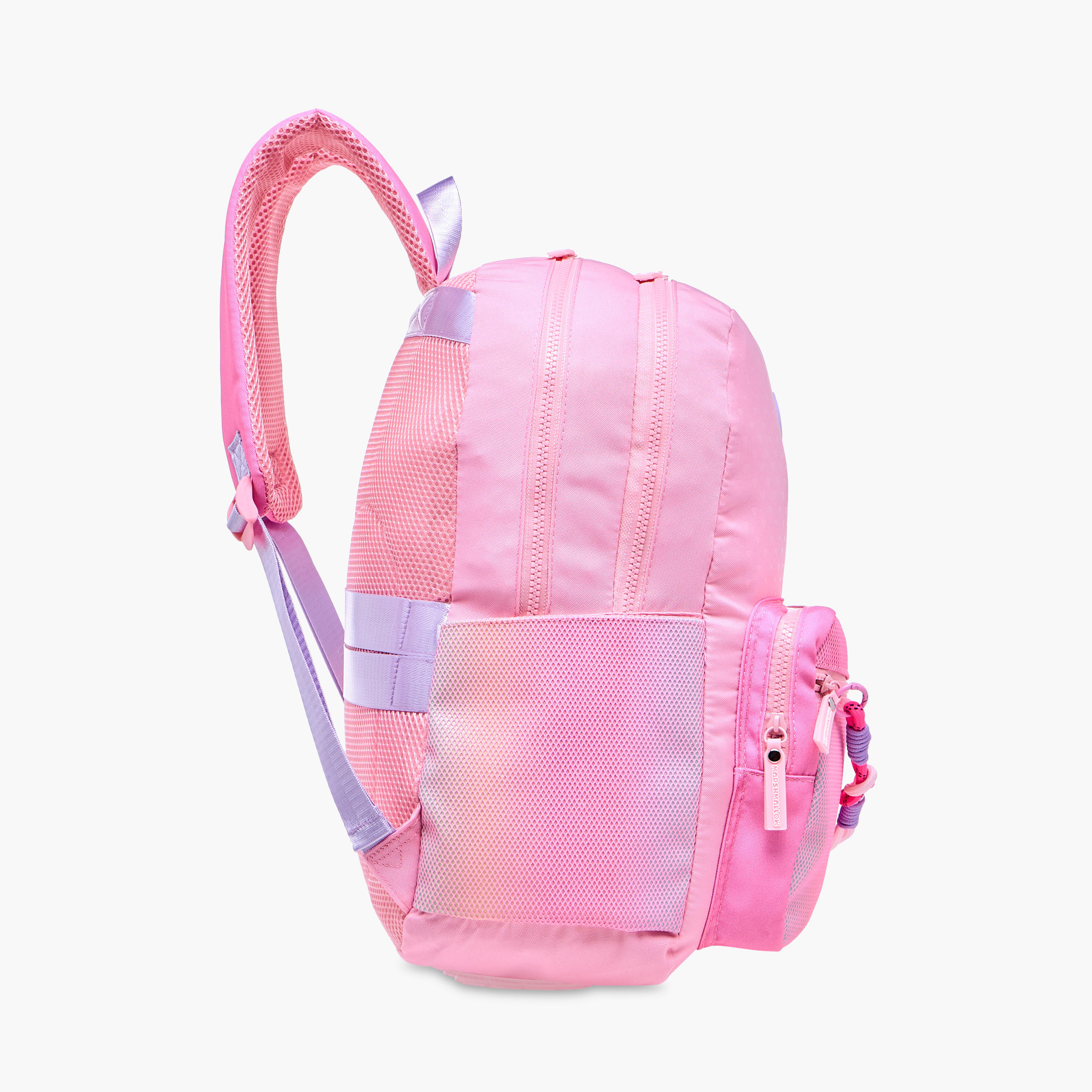 MARSHMALLOW Ombre Backpack with Adjustable Shoulder Straps and Zip Closure - 33x43x16 cm-school-bagsandbackpacks-backpacks-image-5