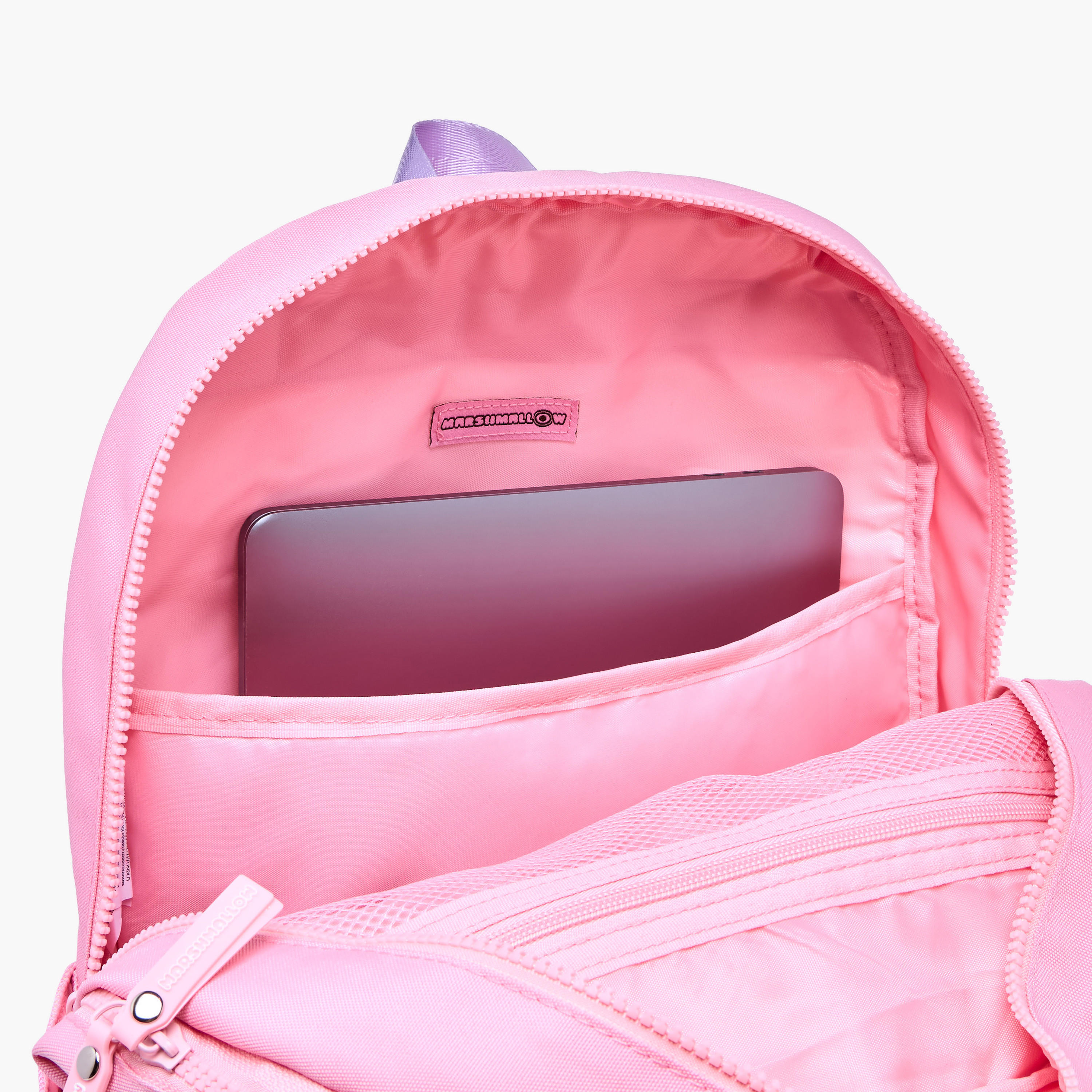 MARSHMALLOW Ombre Backpack with Adjustable Shoulder Straps and Zip Closure - 33x43x16 cm-school-bagsandbackpacks-backpacks-image-11