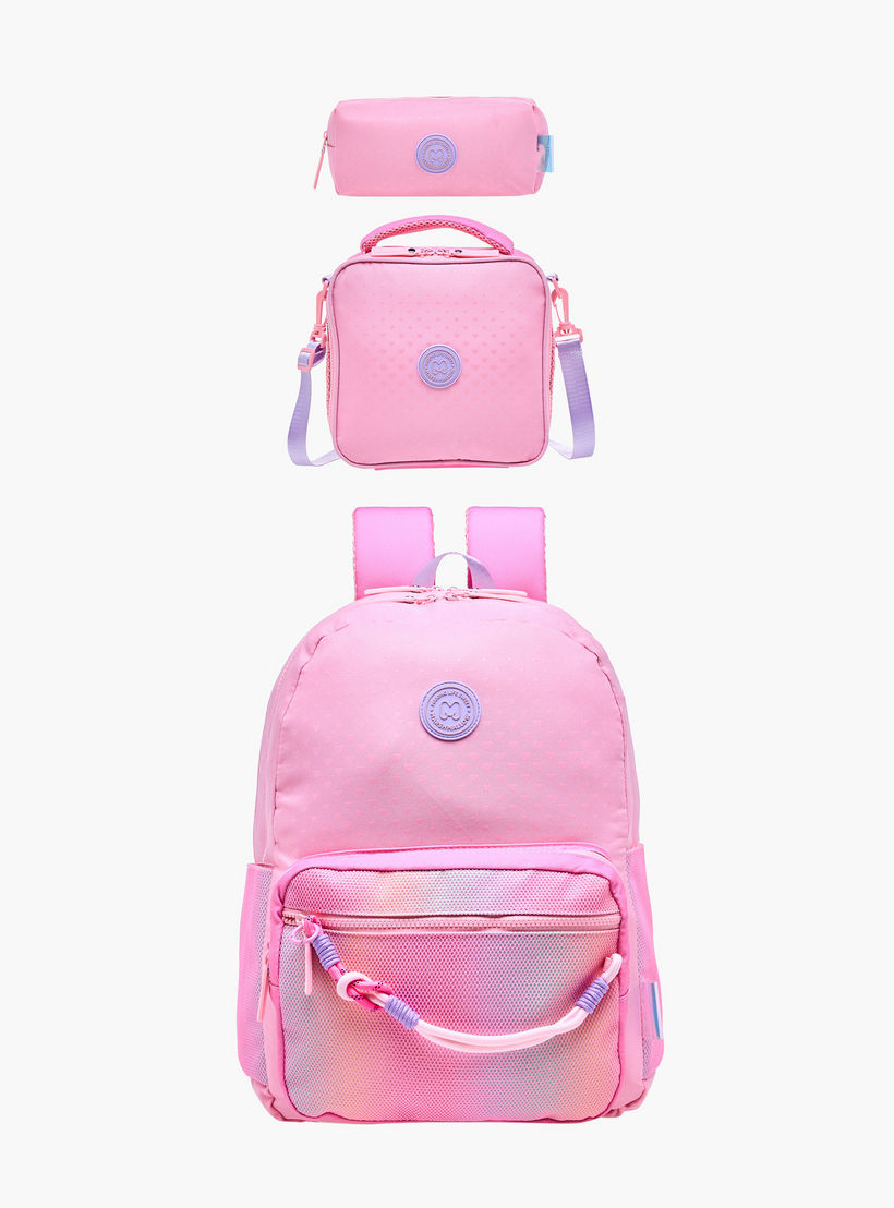 MARSHMALLOW Applique Detail Lunch Bag with Zip Closure-school-lunchessentials-lunchbags-image-8