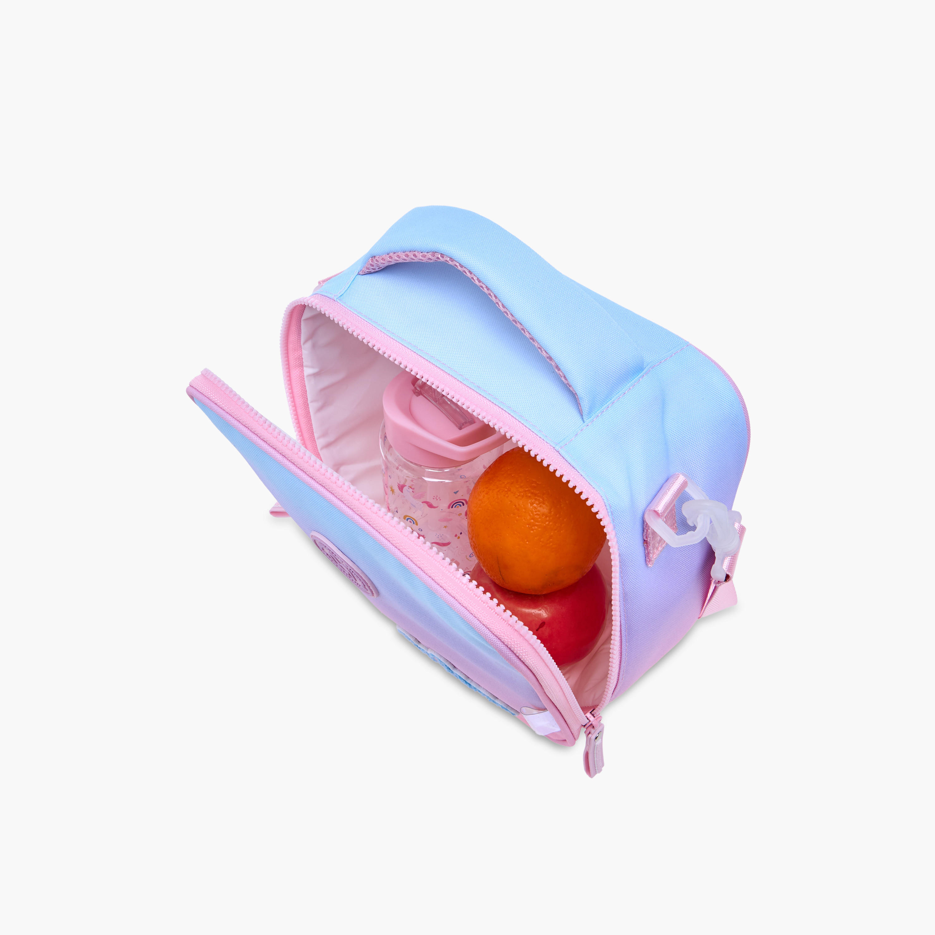 MARSHMALLOW Applique Detail Lunch Bag with Zip Closure-school-lunchessentials-lunchbags-image-7