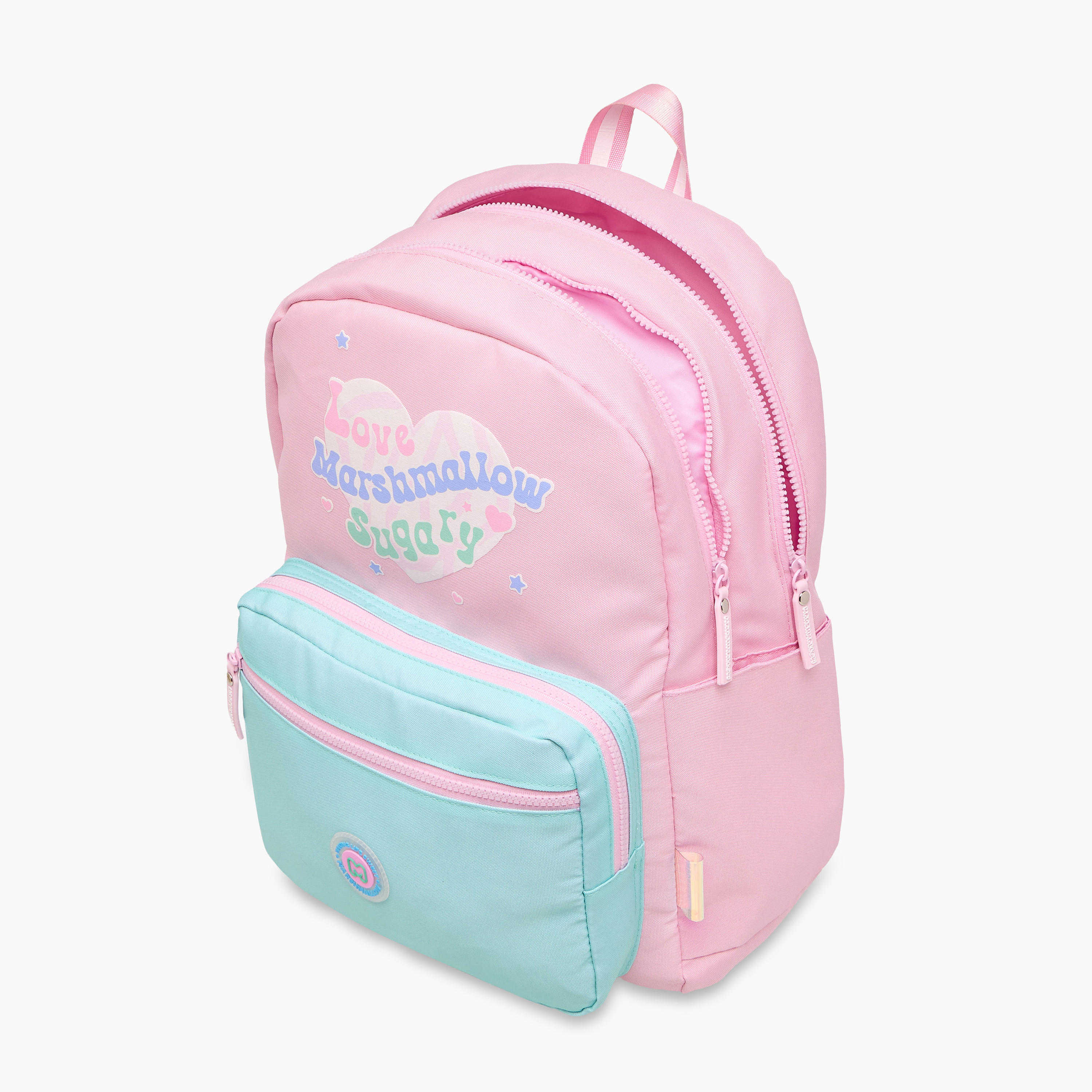 شنطة ظهر بقوالب ملونة وأحزمة كتف قابلة للتعديل من مارشميلو - 33x43x16 سم-school-bagsandbackpacks-backpacks-image-10