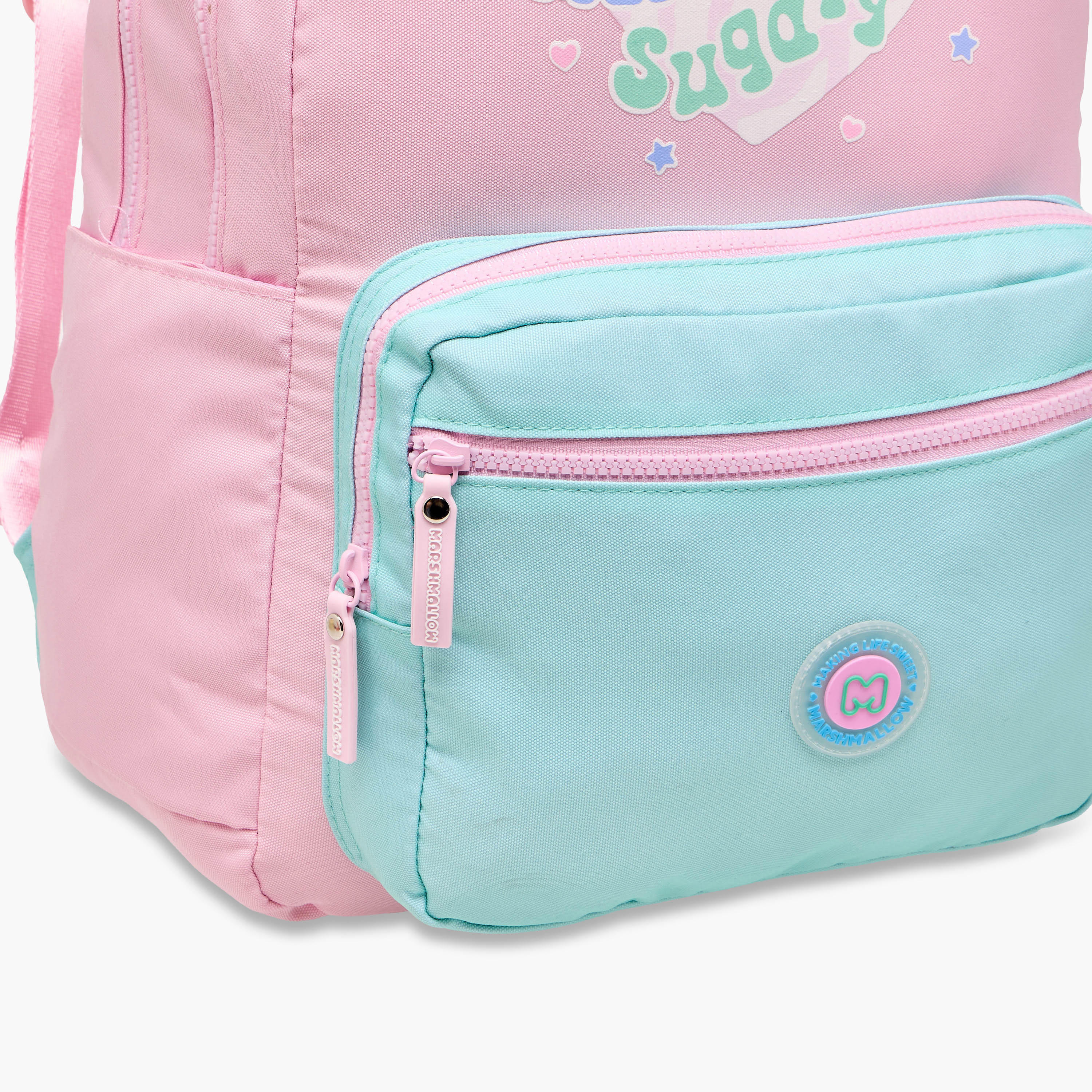 شنطة ظهر بقوالب ملونة وأحزمة كتف قابلة للتعديل من مارشميلو - 33x43x16 سم-school-bagsandbackpacks-backpacks-image-8