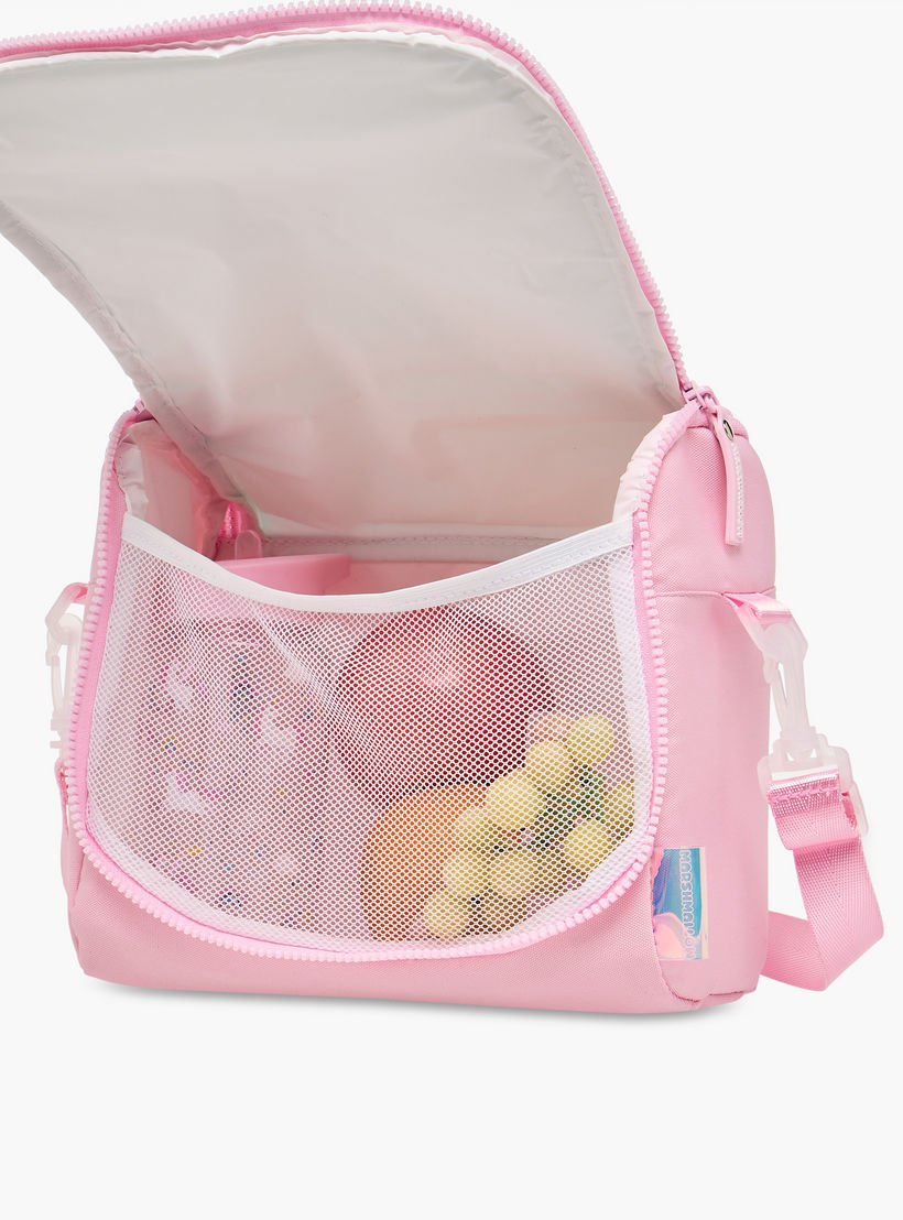 MARSHMALLOW Y2K Applique Detail Lunch Bag with Zip Closure-school-lunchessentials-lunchbags-image-8