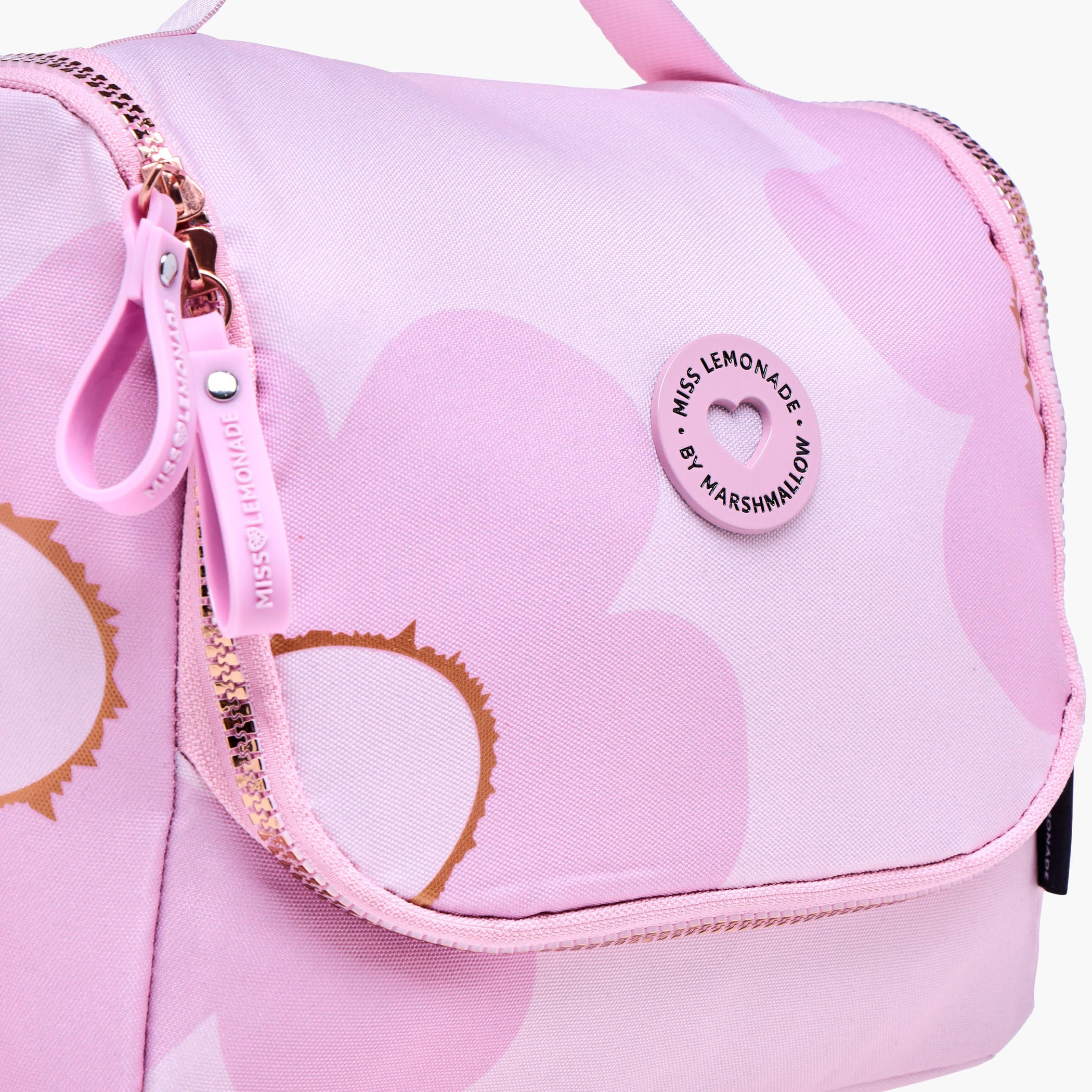 MISS LEMONADE Floral Print Lunch Bag with Detachable Strap-school-lunchessentials-lunchbags-image-5