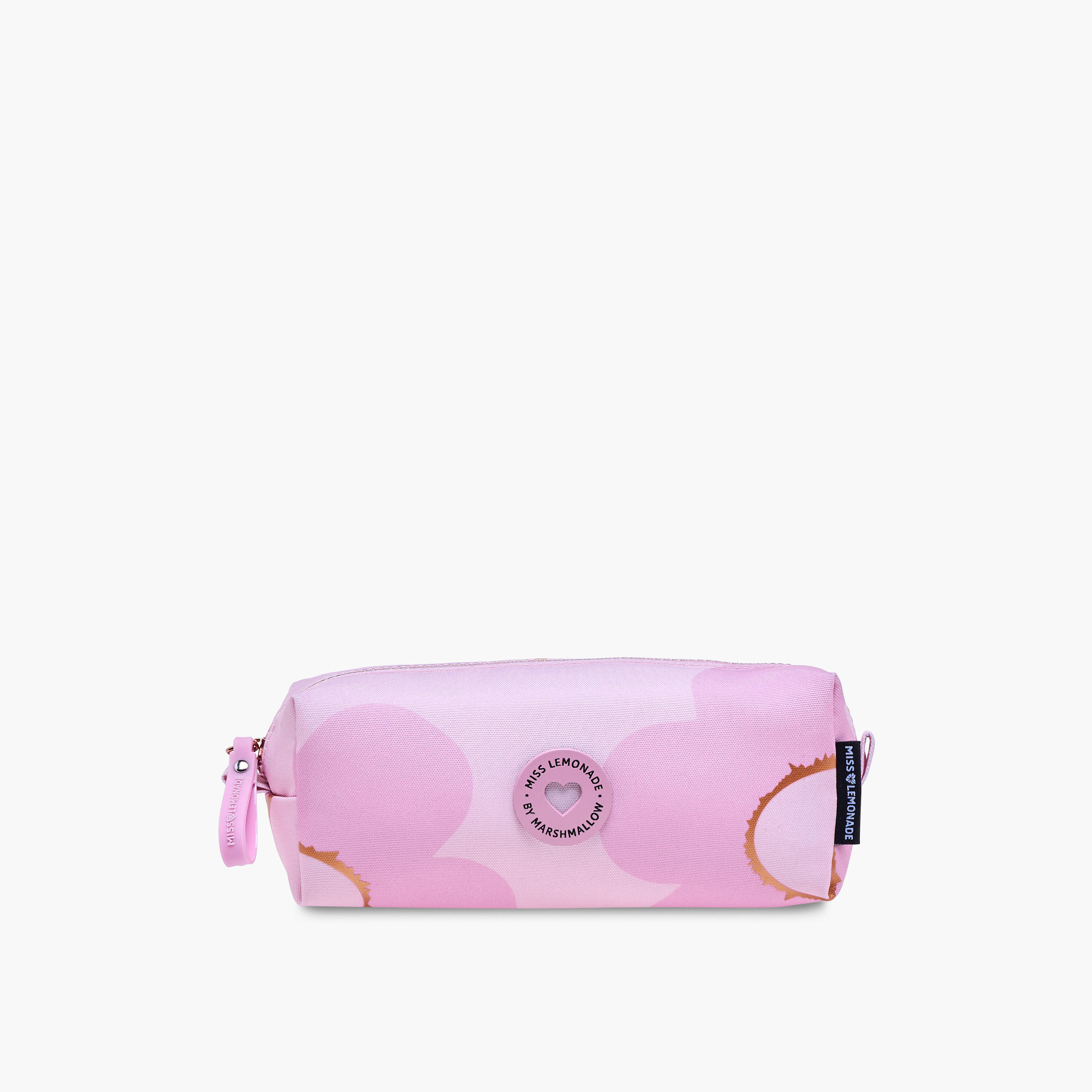 MISS LEMONADE Floral Print Pencil Pouch with Zip Closure-school-stationery-pencilcases-image-1