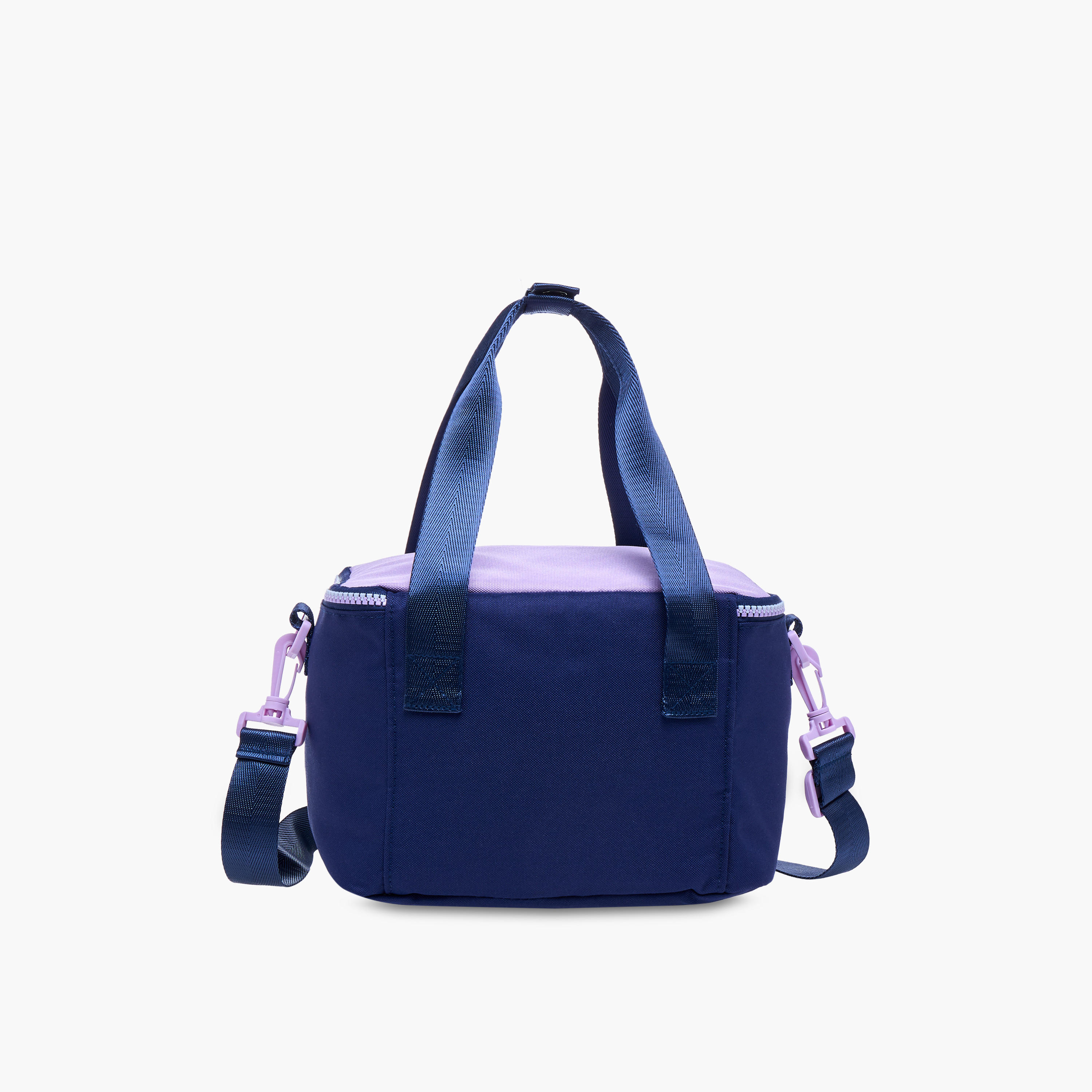MISS LEMONADE Meshy Solid Lunch Bag with Zip Closure-school-lunchessentials-lunchbags-image-3