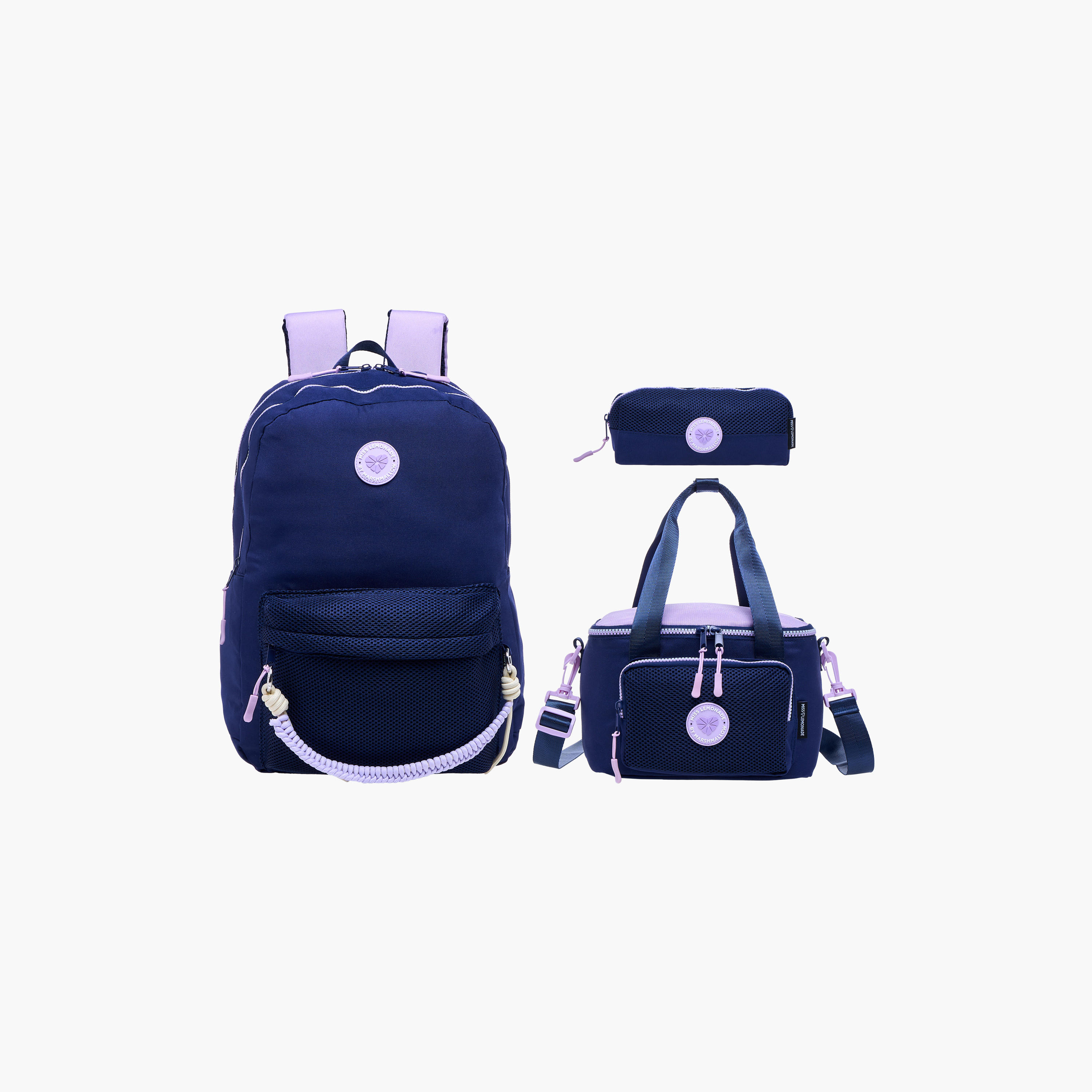 MISS LEMONADE Meshy Solid Pencil Pouch with Zip Closure-school-stationery-pencilcases-image-6