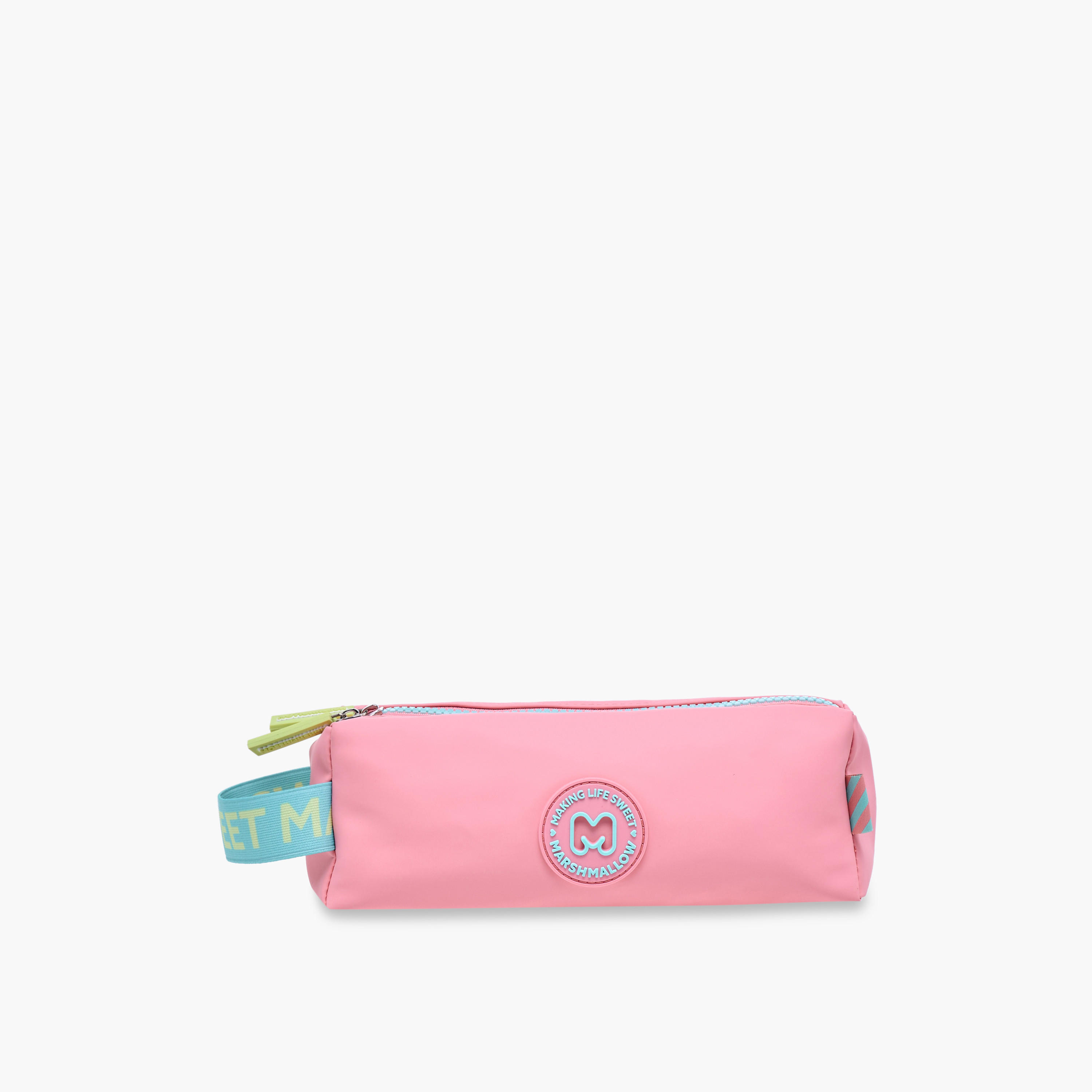 MARSHMALLOW Solid Pencil Pouch with Zip Closure-school-stationery-pencilcases-image-1