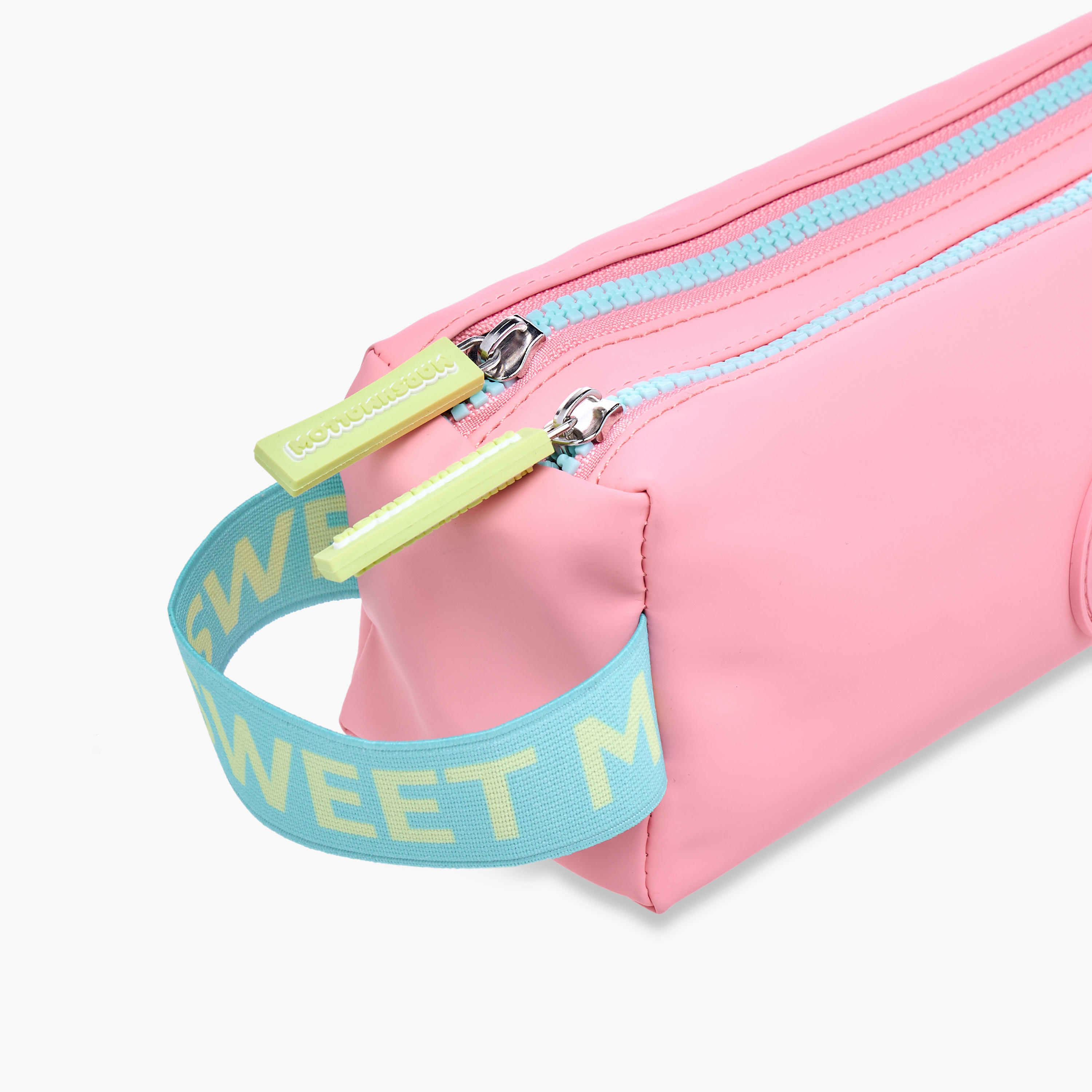 MARSHMALLOW Solid Pencil Pouch with Zip Closure-school-stationery-pencilcases-image-3