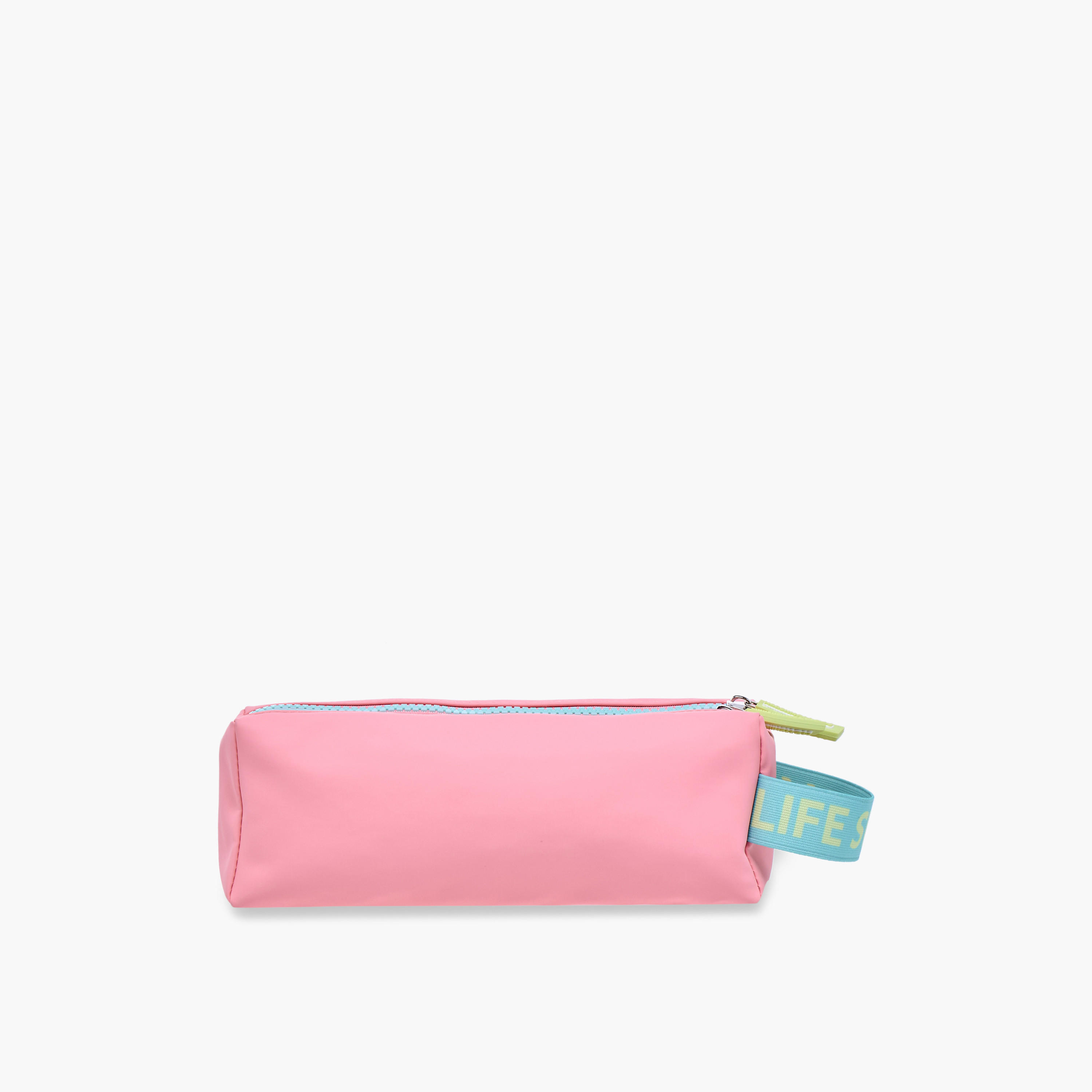 MARSHMALLOW Solid Pencil Pouch with Zip Closure-school-stationery-pencilcases-image-4