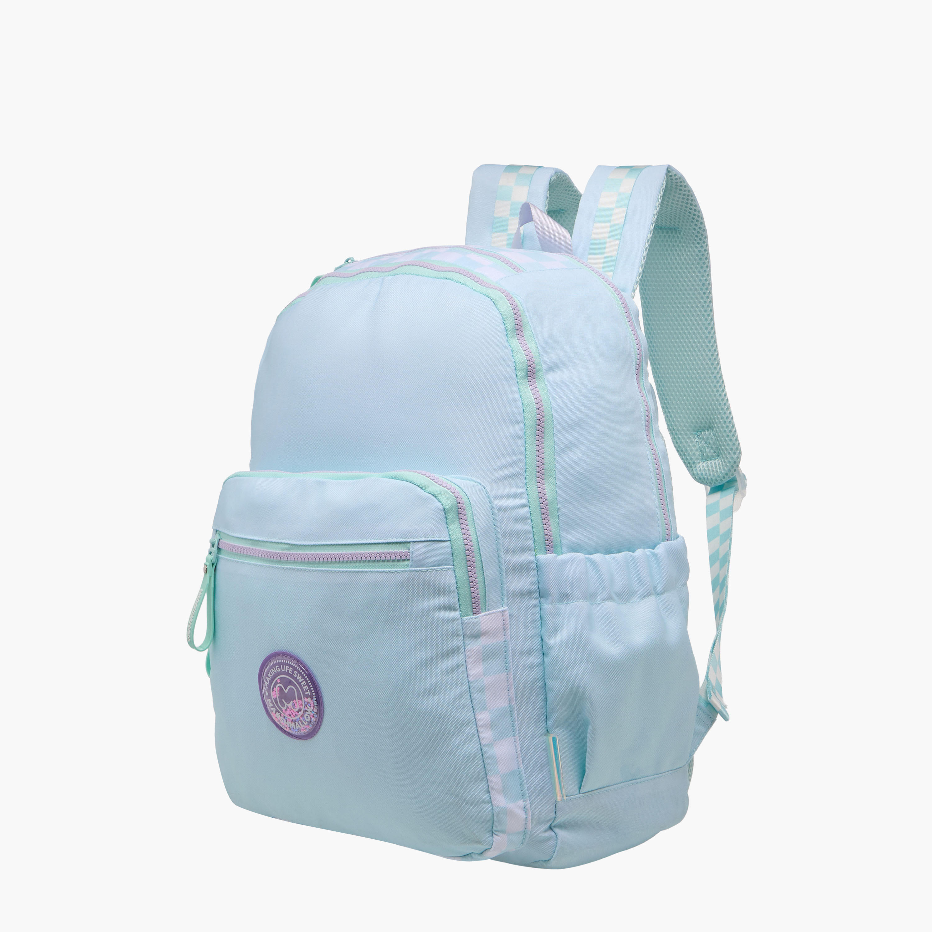 شنطة ظهر سادة بسحّاب إغلاق وحمّالات قابلة للتعديل من مارشملو - 33×43×16 سم-school-bagsandbackpacks-backpacks-image-2