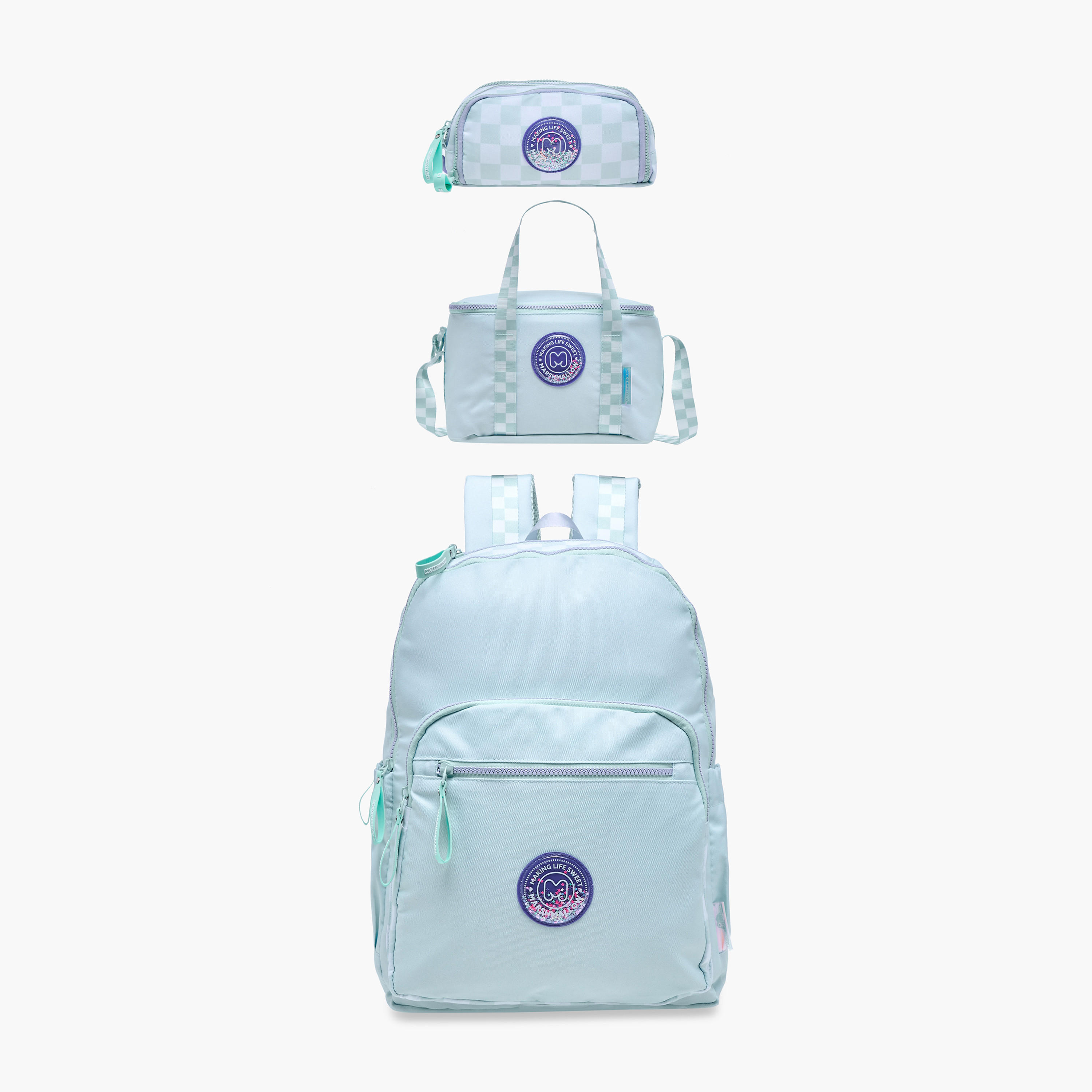 شنطة غداء سادة بسحّاب إغلاق وحمّالة قابلة للتعديل من مارشملو-school-lunchessentials-lunchbags-image-8