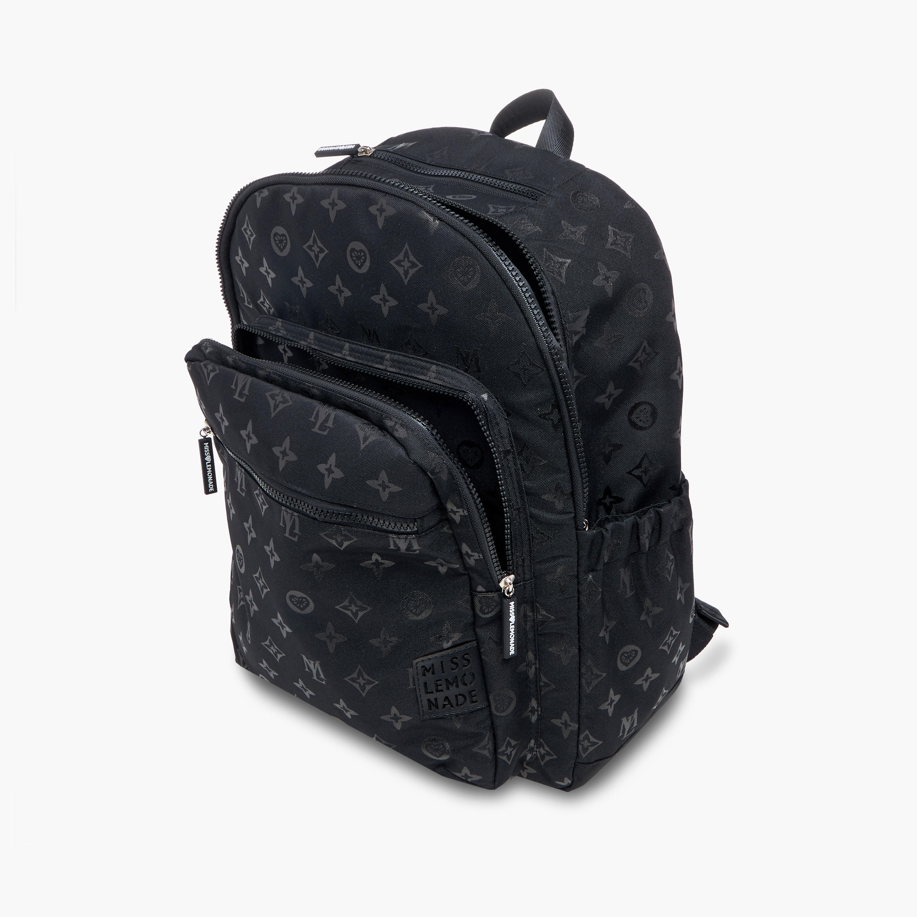 MISS LEMONADE Printed Backpack with Adjustable Shoulder Straps and Zip Closure - 33x43x16 cms-school-bagsandbackpacks-backpacks-image-8