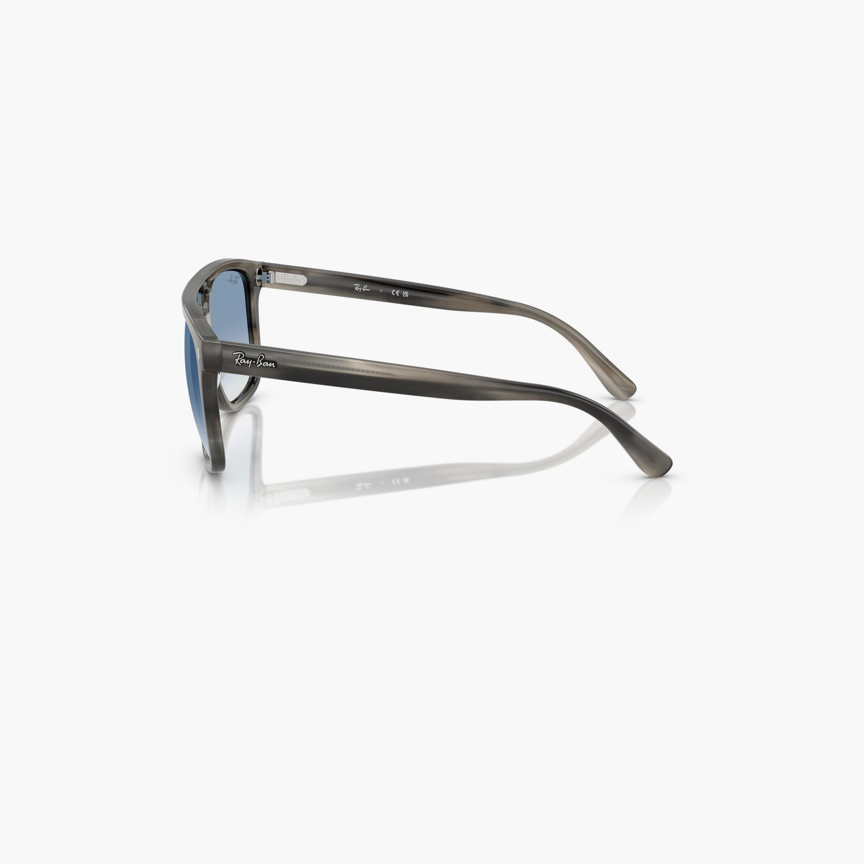 ريبان- نظارة شمسية مربعة زرقاء مقاس 58 مم - 0RB2213-men-sunglasses-image-5