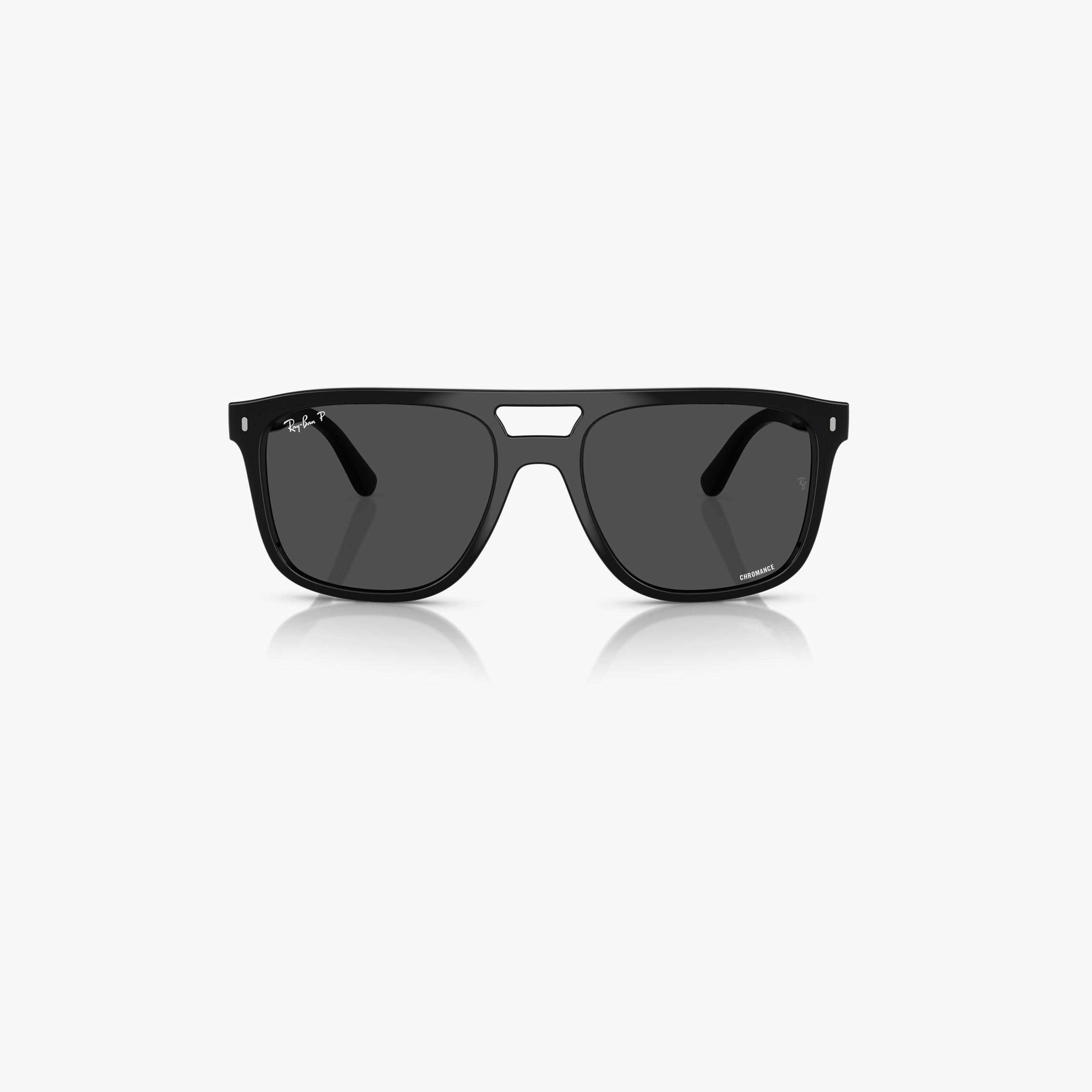 ريبان- نظارة شمسية مربعة رمادية مقاس 58 مم مستقطبة - 0RB2213CH-men-sunglasses-image-4