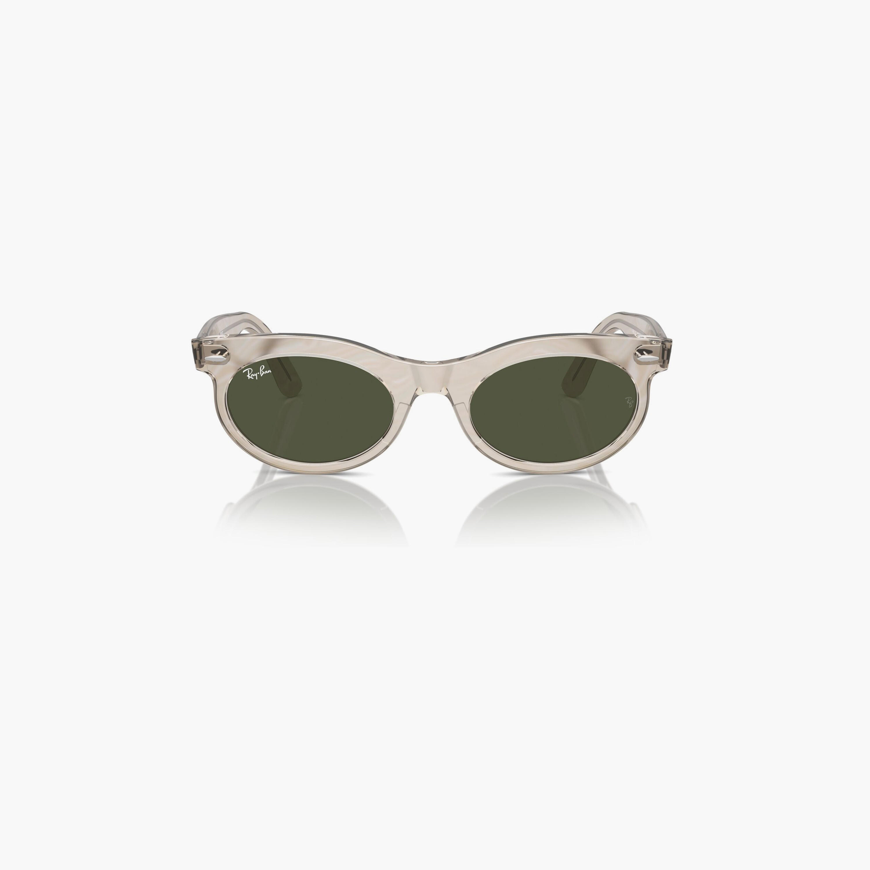 Ray-Ban 53MM Green Wayfarer Oval Sunglasses - 0RB2242-men-sunglasses-image-4