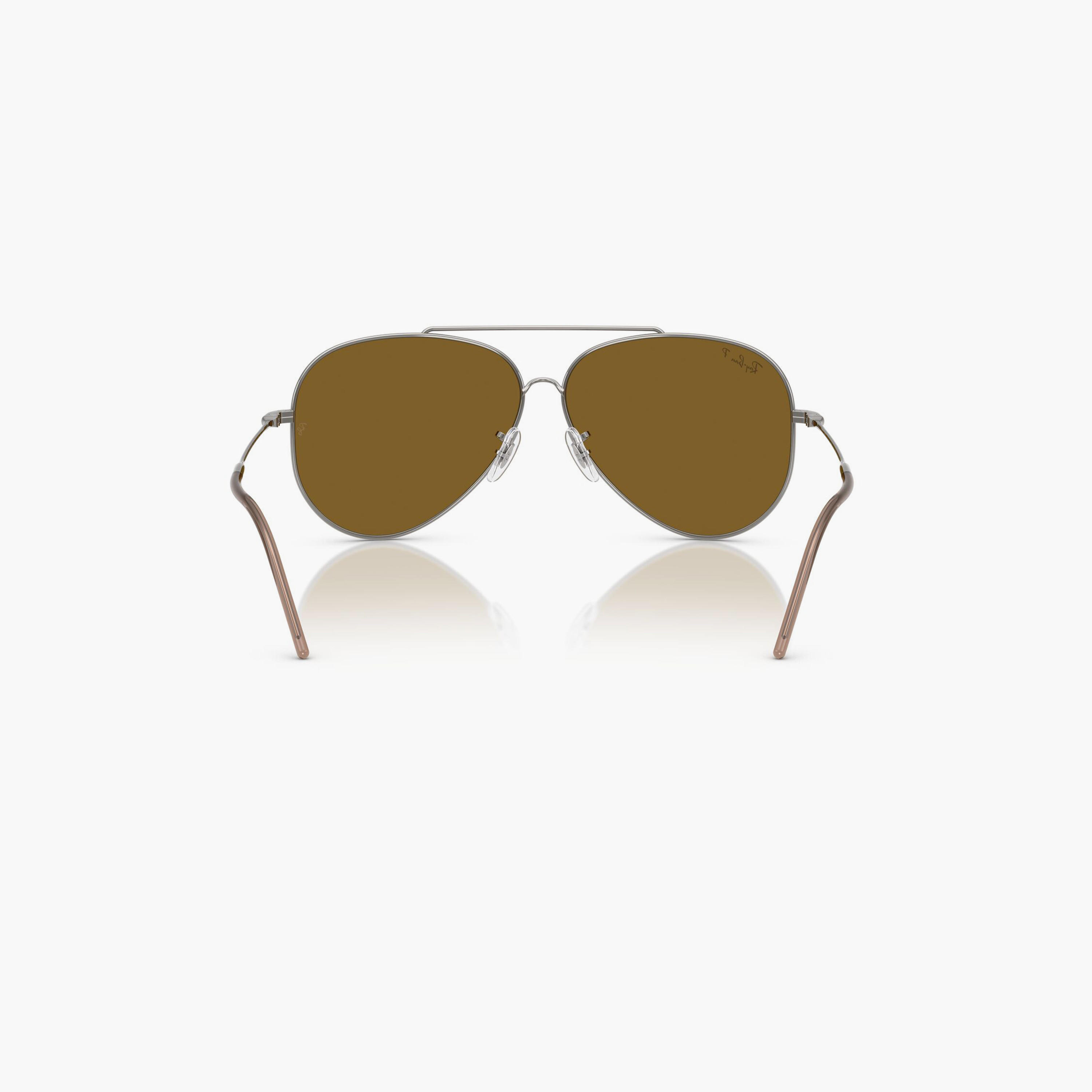 Ray-Ban Polarized 59MM Brown Aviator Sunglasses - 0RBR0101S-men-sunglasses-image-6