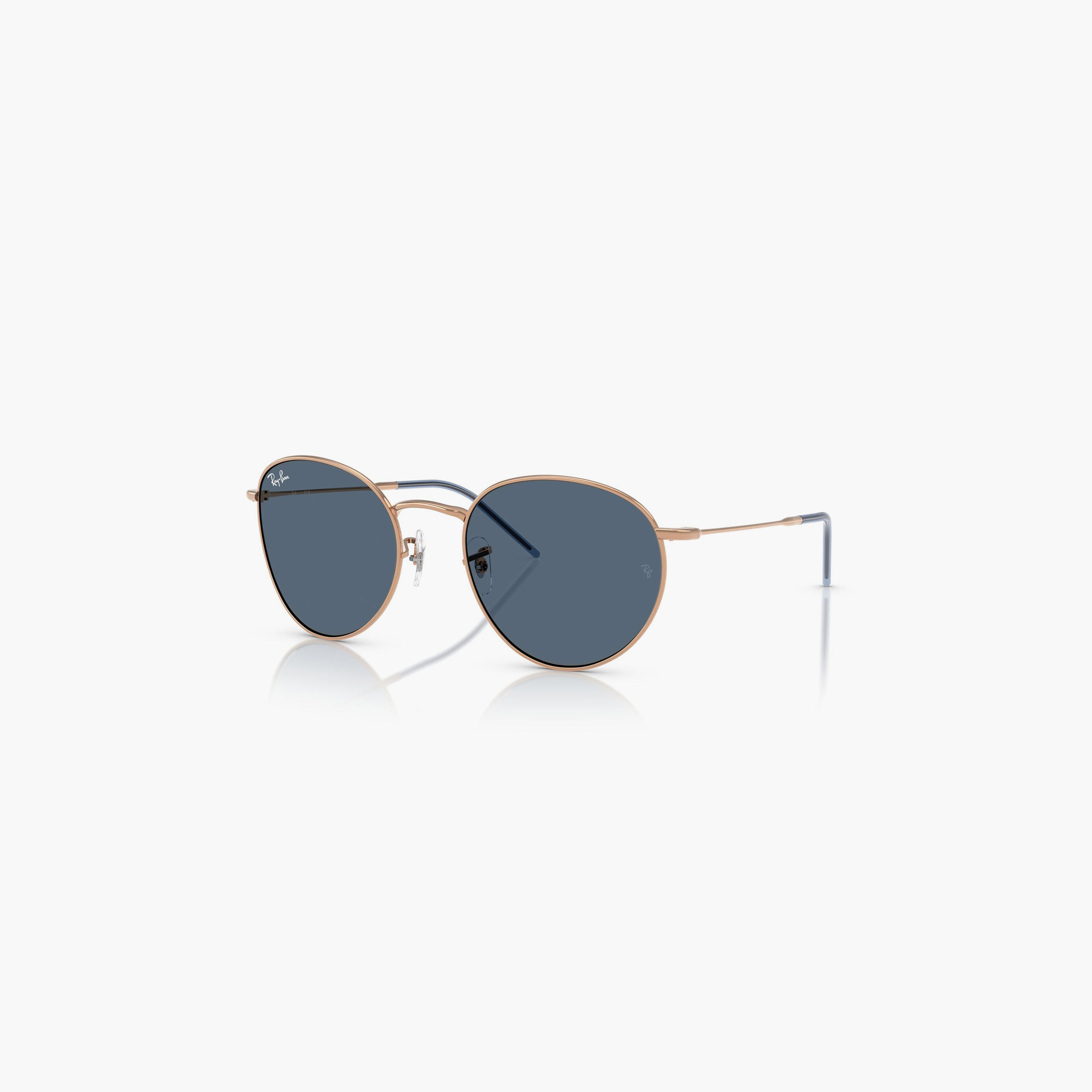 Ray-Ban Round Reverse 53MM Blue Oval Sunglasses - 0RBR0103S-men-sunglasses-image-1