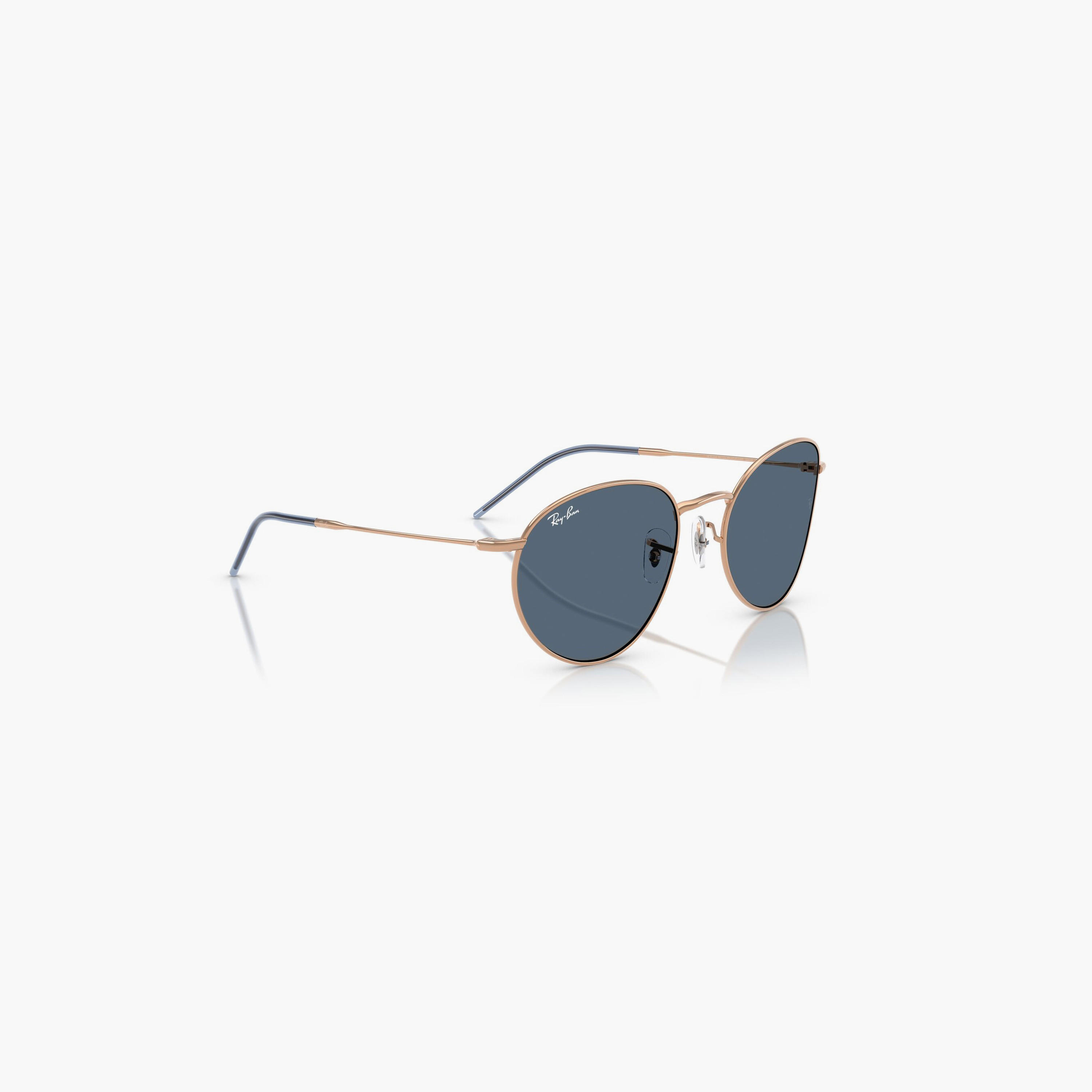Ray-Ban Round Reverse 53MM Blue Oval Sunglasses - 0RBR0103S-men-sunglasses-image-3
